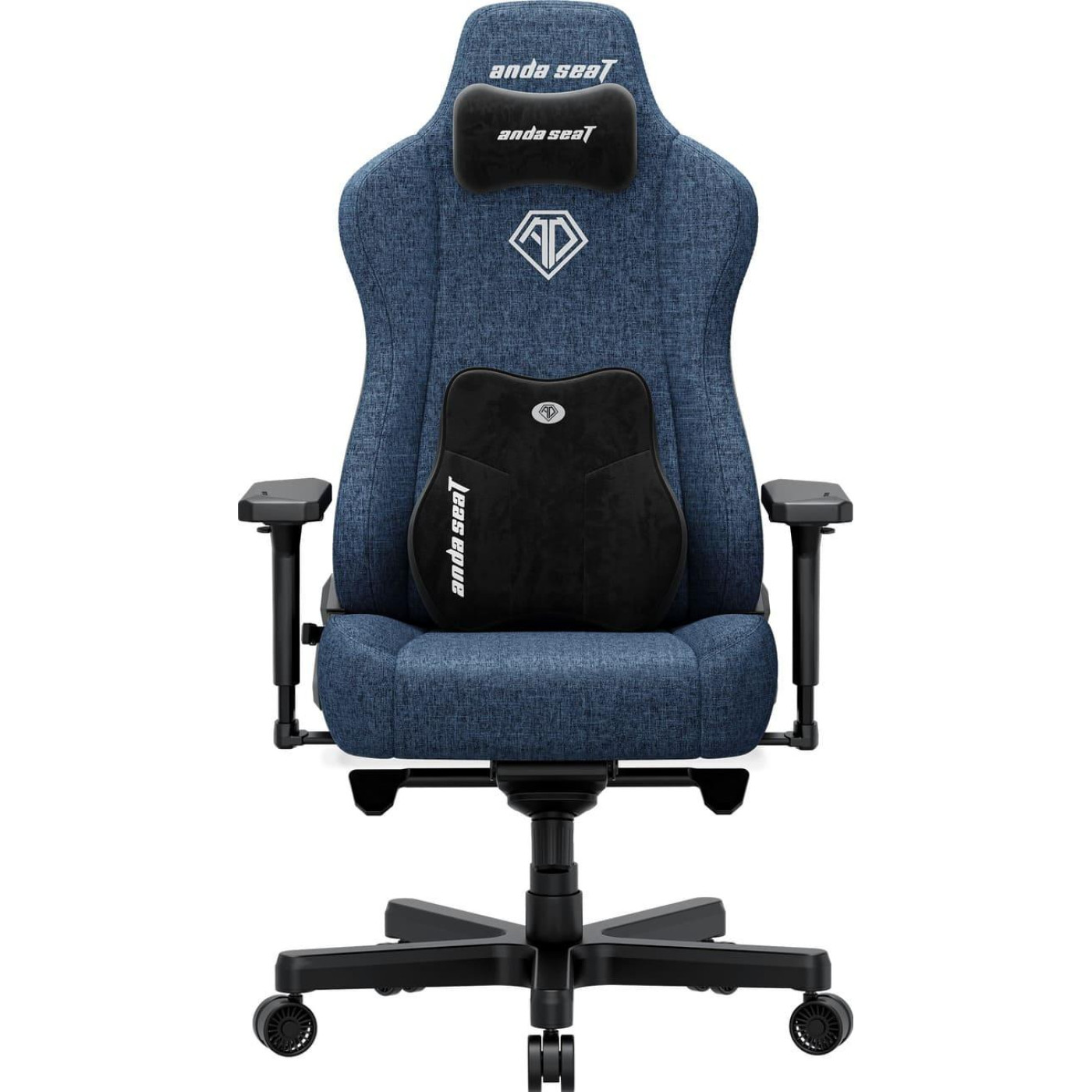 Ігрове крісло Anda Seat Kaiser 3E XL Dark Blue Fabric (AD23YC-XL-09-S-CF-S01)