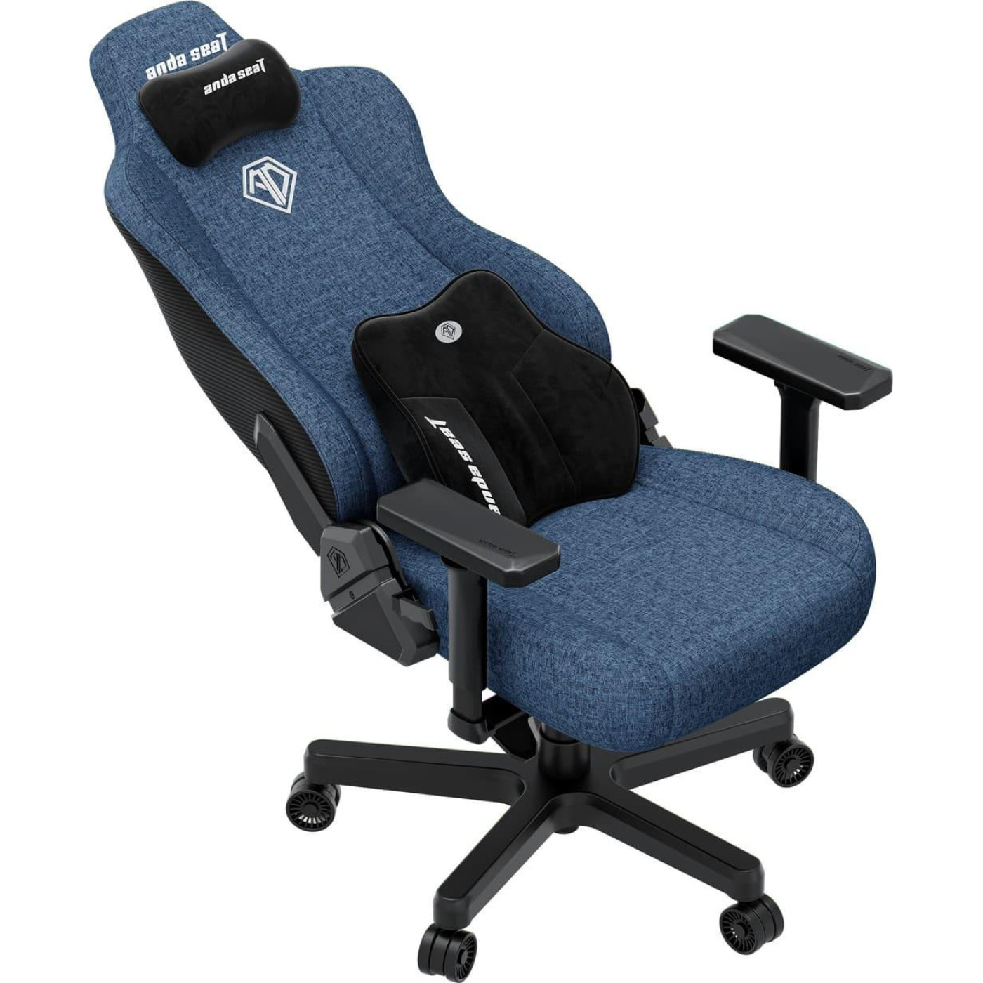Ігрове крісло Anda Seat Kaiser 3E XL Dark Blue Fabric (AD23YC-XL-09-S-CF-S01)