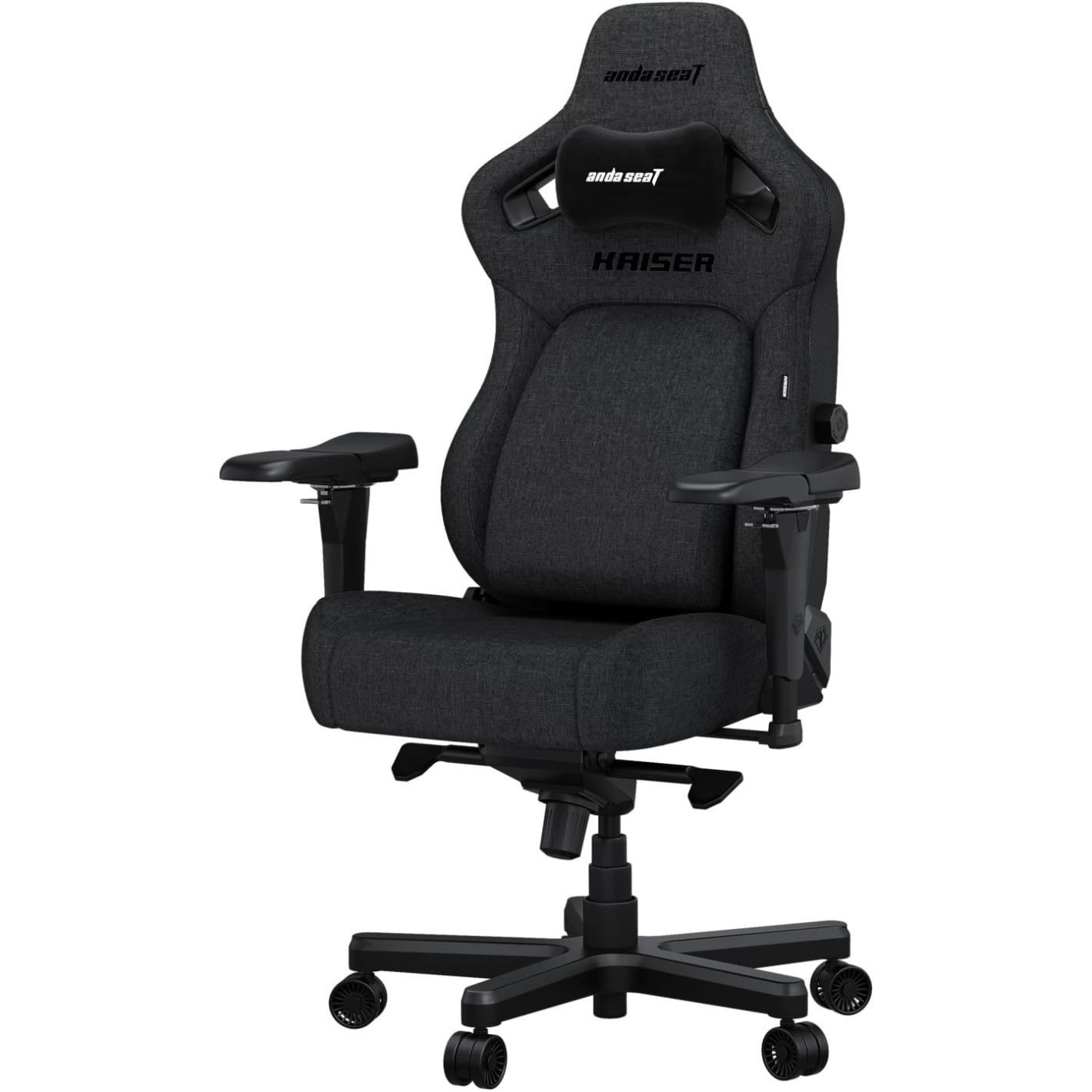 Игровое кресло Anda Seat Kaiser 4 Dark Grey Fabric Size XL (AD12YDDC-XLL-20-GB-CF)