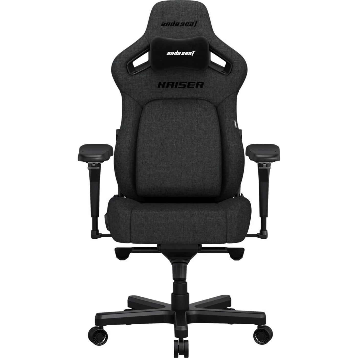 Игровое кресло Anda Seat Kaiser 4 Dark Grey Fabric Size XL (AD12YDDC-XLL-20-GB-CF)