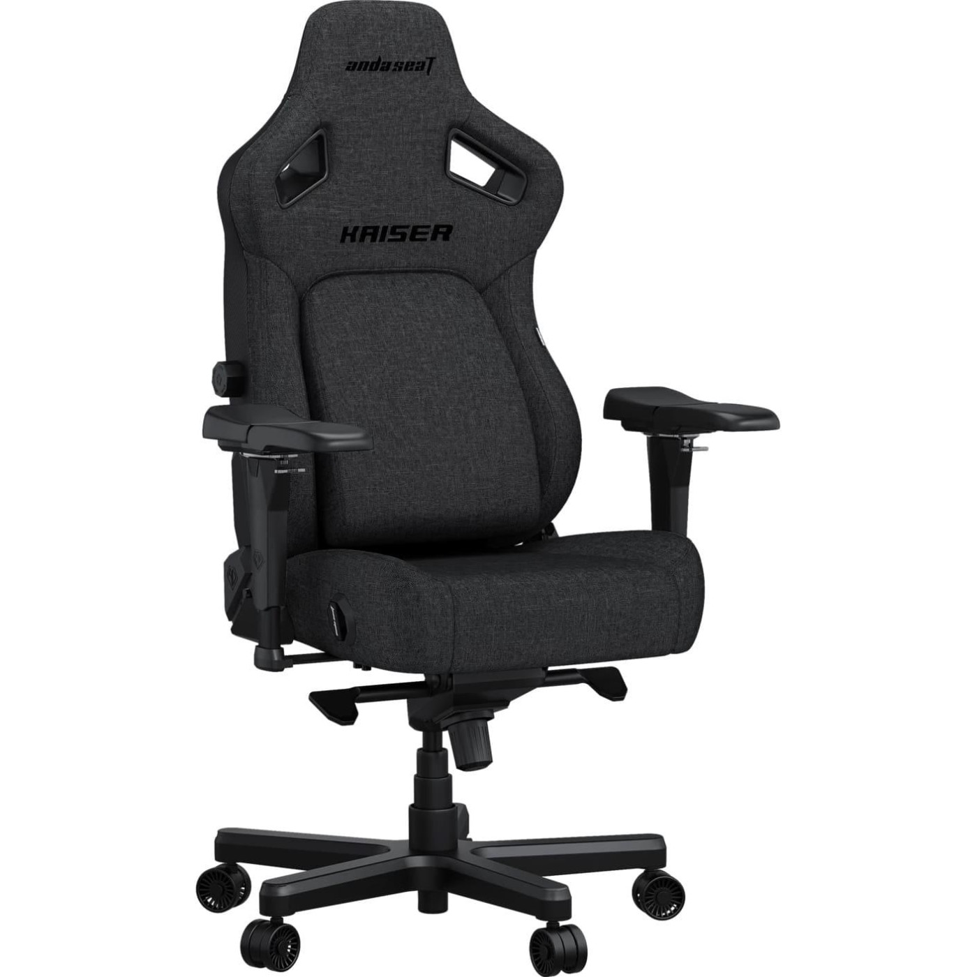 Игровое кресло Anda Seat Kaiser 4 Dark Grey Fabric Size XL (AD12YDDC-XLL-20-GB-CF)