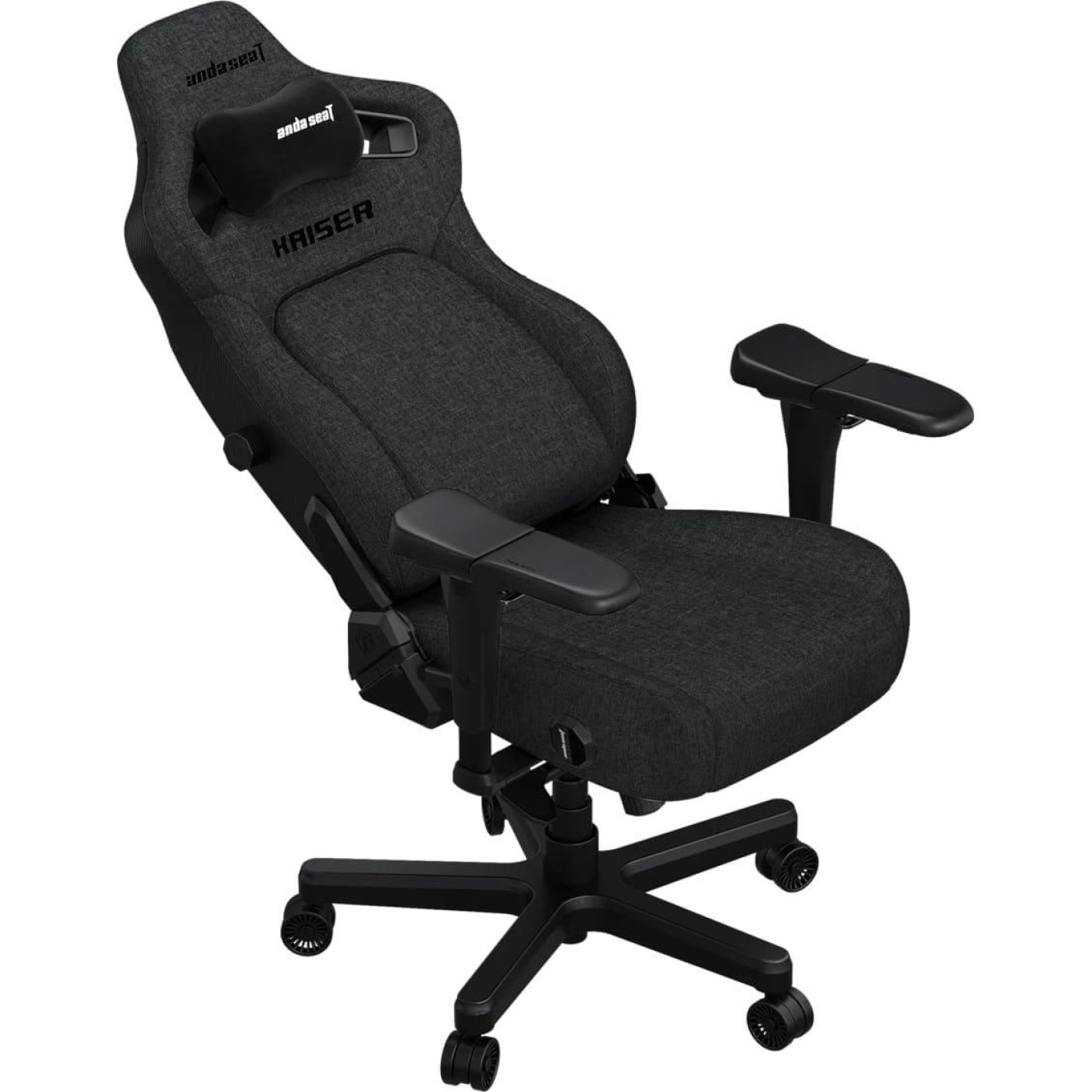 Игровое кресло Anda Seat Kaiser 4 Dark Grey Fabric Size XL (AD12YDDC-XLL-20-GB-CF)