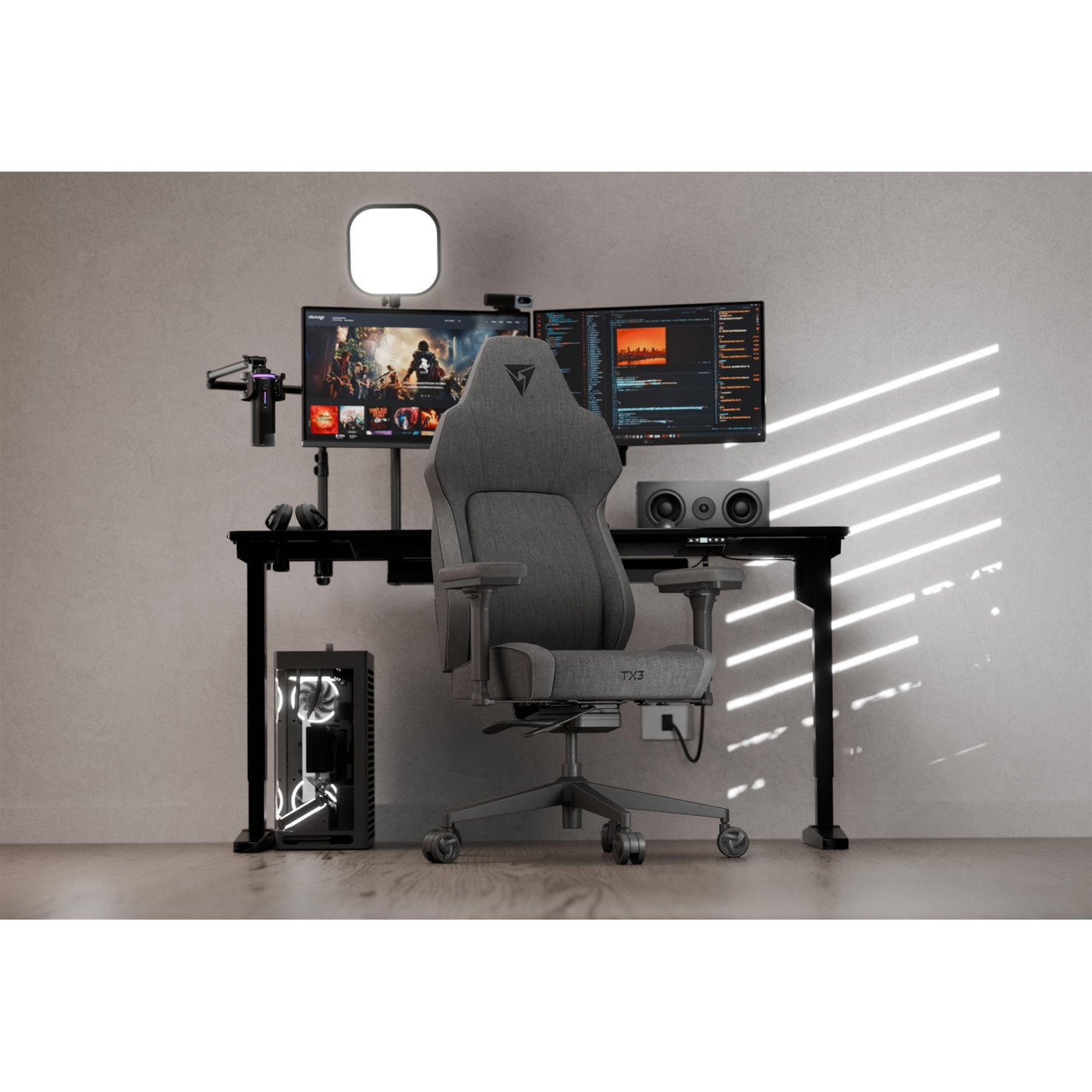 Игровое кресло TX3 Core Smart Loft Dark Grey (TEGC-207010Z.Z1)