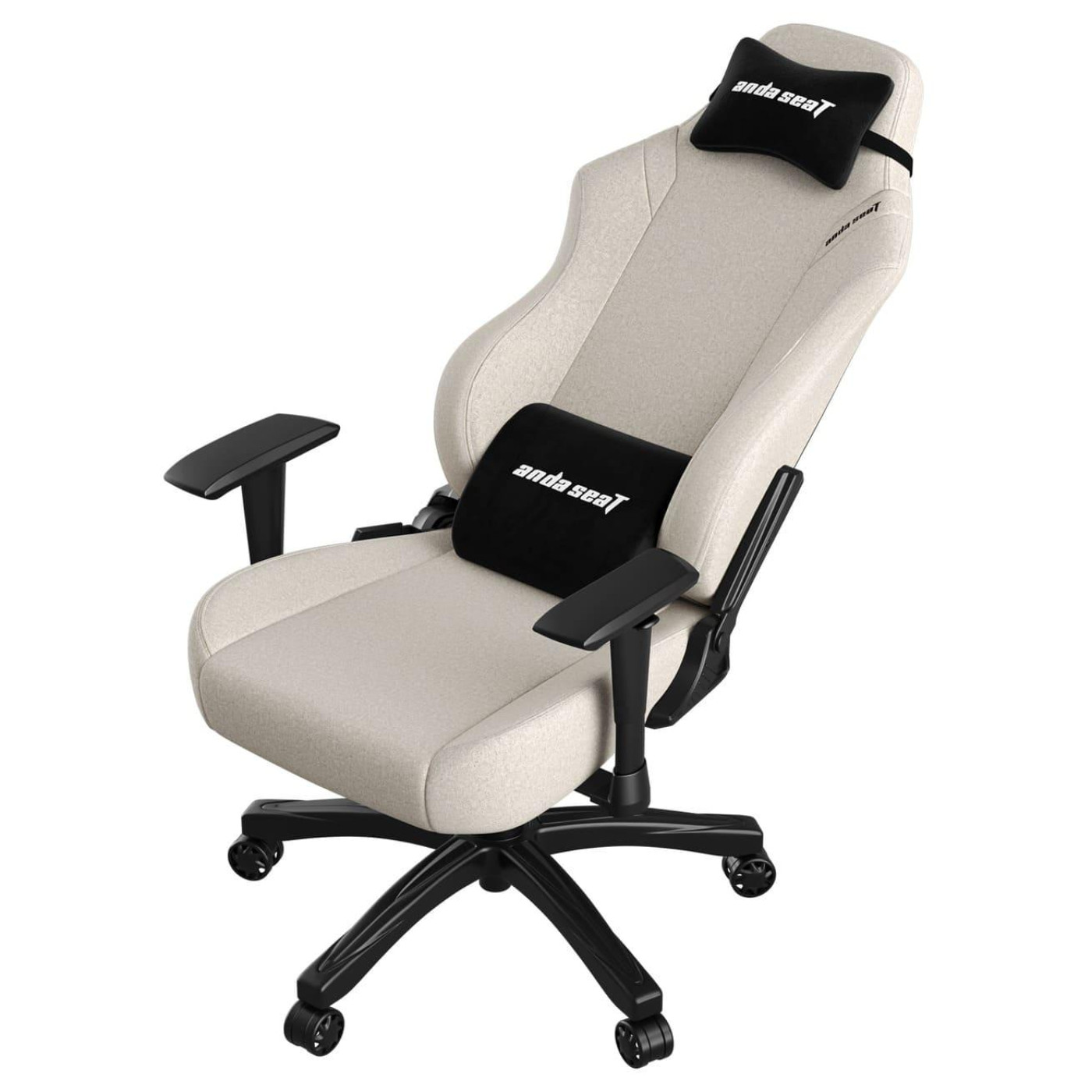 Ігрове крісло Anda Seat Luna Size L Ivory Fabric (AD18-44-I-F)