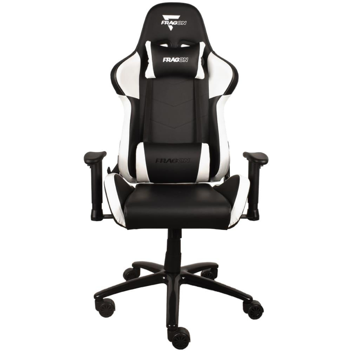 Игровое кресло FragON 2X Series (FRGN_2X_R2_WHITE ) Black-White (FRGN_2X_R2_WHITE)