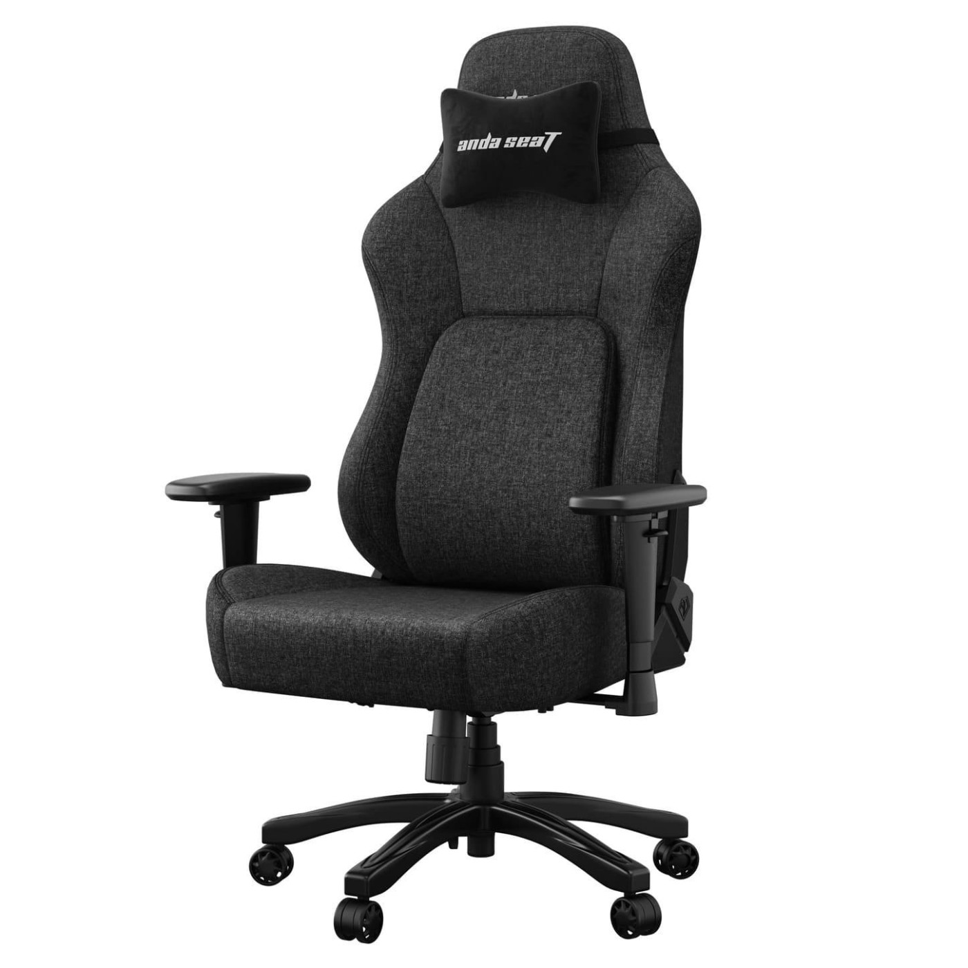 Ігрове крісло Anda Seat Phantom 4 L Black Fabric (AD18YSD-72-B-F-B01)