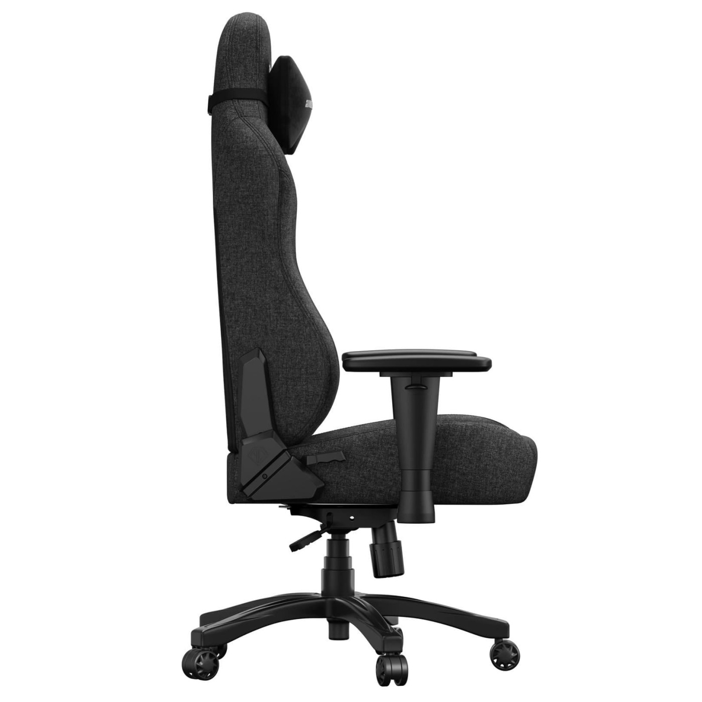 Ігрове крісло Anda Seat Phantom 4 L Black Fabric (AD18YSD-72-B-F-B01)