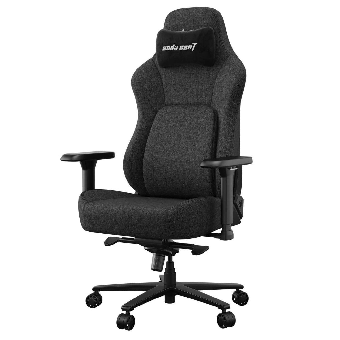 Ігрове крісло Anda Seat Phantom 4 Pro L Black Fabric (AD18YSDC-72-B-F-B02)