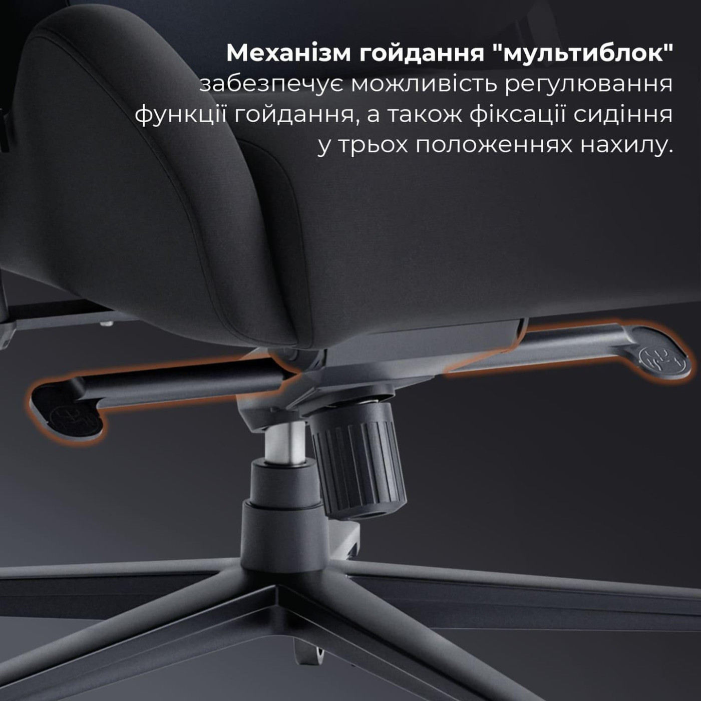 Игровое кресло GamePro GC900B Black Fabric (GC900B)