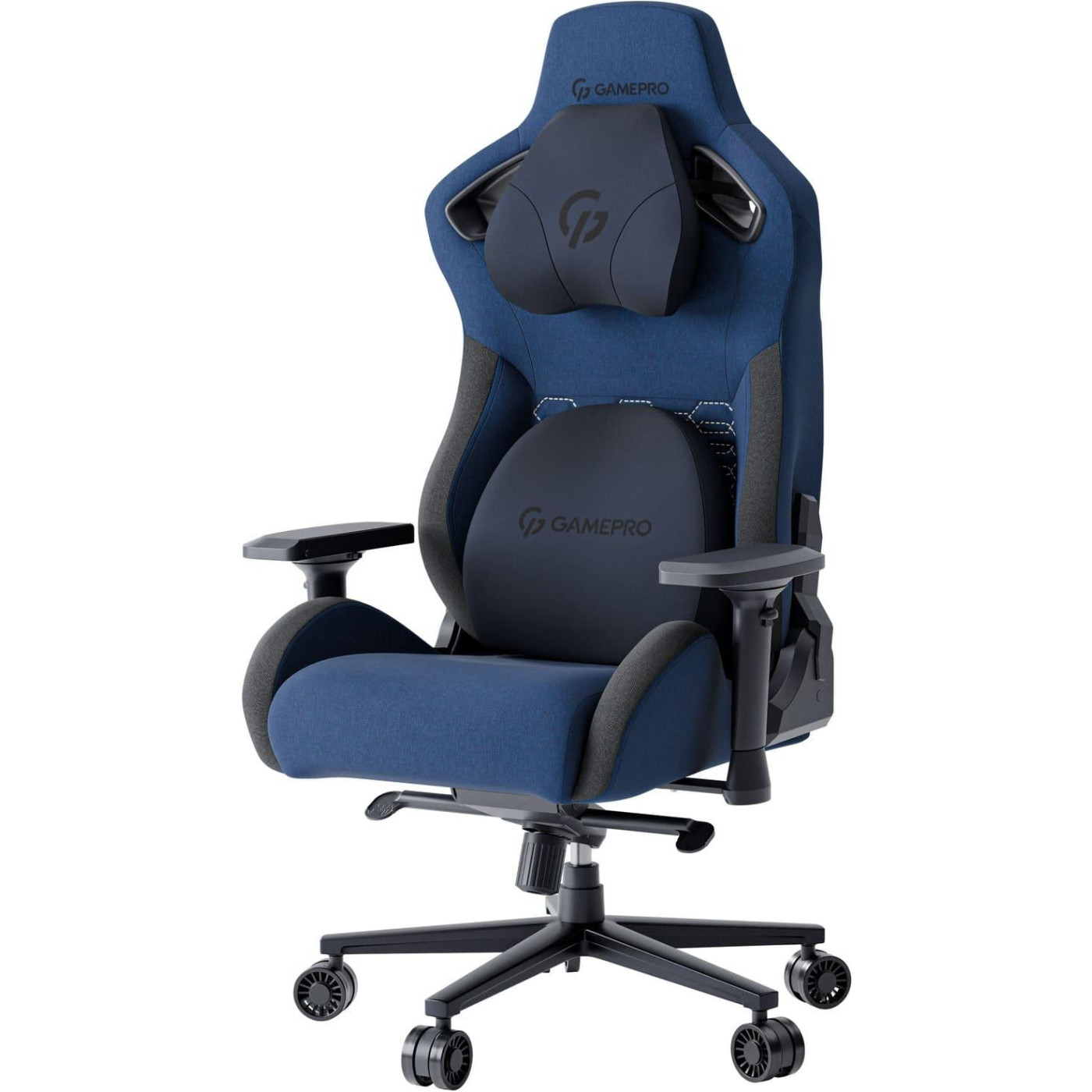 Игровое кресло GamePro GC900DB Dark Blue Fabric (GC900DB)