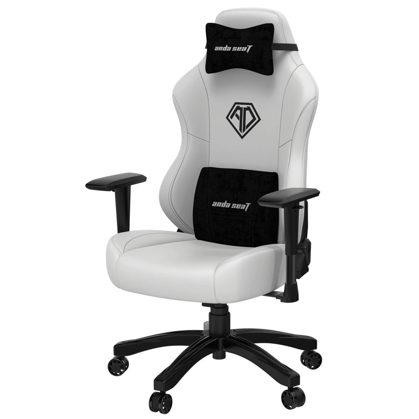 Ігрове крісло Anda Seat Phantom 3 L White (AD18Y-06-W-PV)