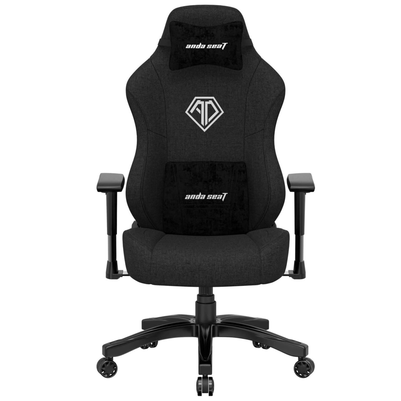 Ігрове крісло Anda Seat Phantom 3 L Black Fabric (AD18Y-06-B-F)