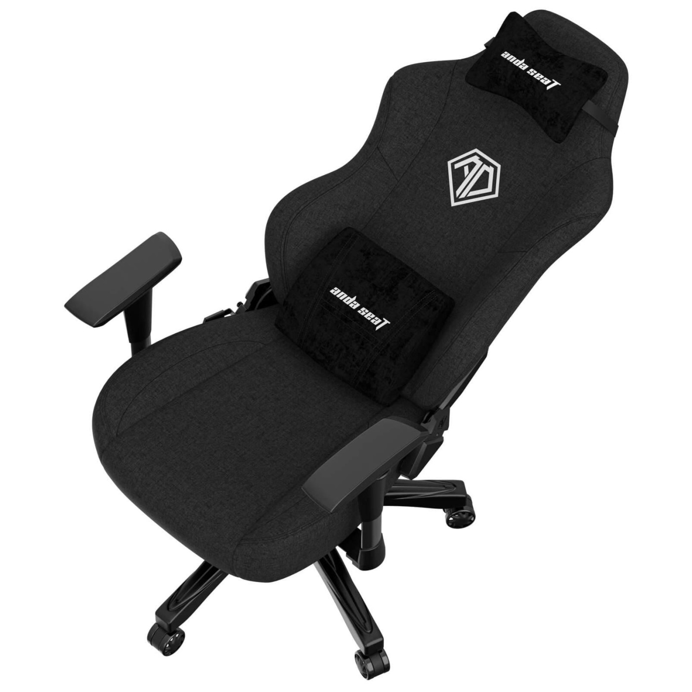 Ігрове крісло Anda Seat Phantom 3 L Black Fabric (AD18Y-06-B-F)