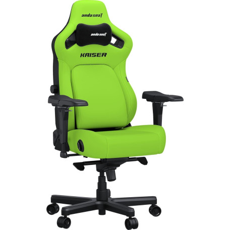 Ігрове крісло Anda Seat Kaiser 4 Bright Green PVC Size XL (AD12YDDC-XLL-20-C-PV/C-01)