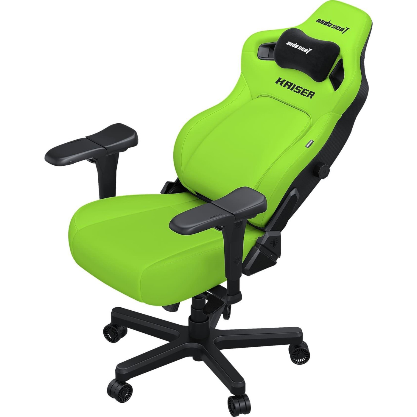 Ігрове крісло Anda Seat Kaiser 4 Bright Green PVC Size XL (AD12YDDC-XLL-20-C-PV/C-01)