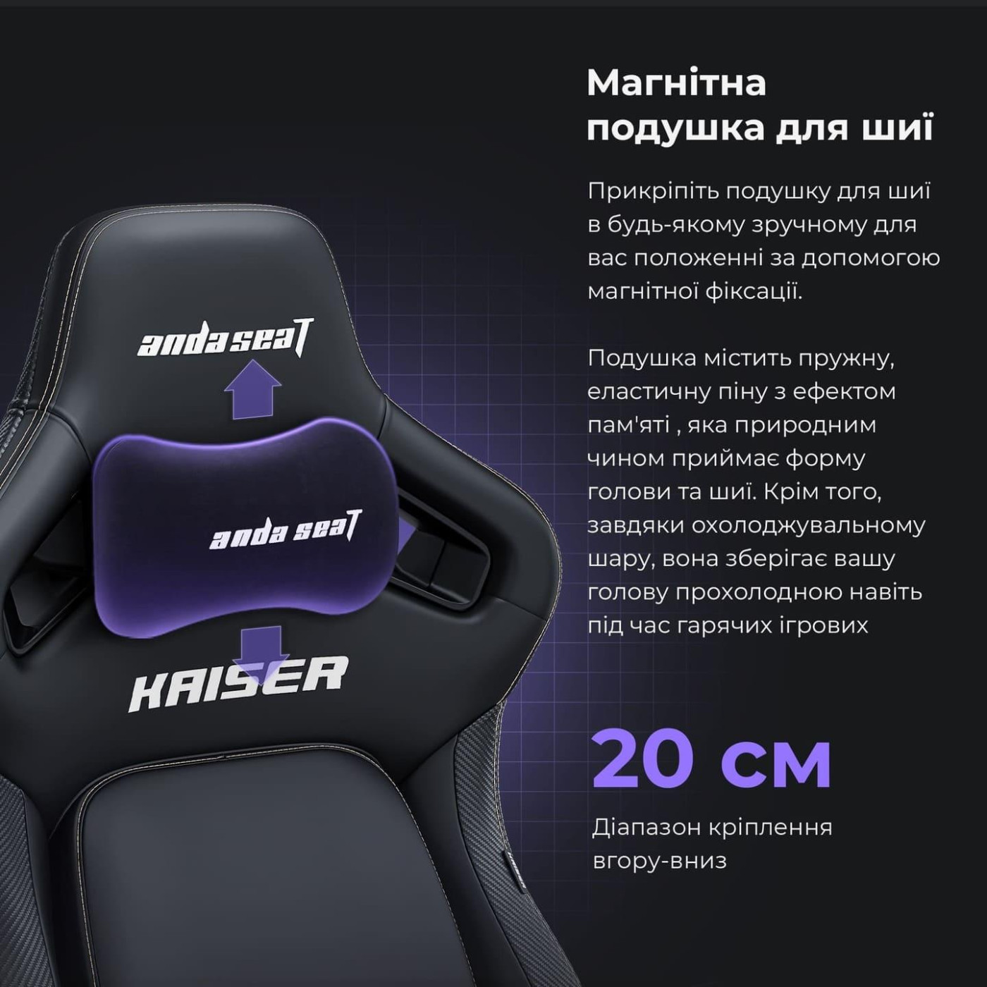 Ігрове крісло Anda Seat Kaiser 4 Bright Green PVC Size XL (AD12YDDC-XLL-20-C-PV/C-01)