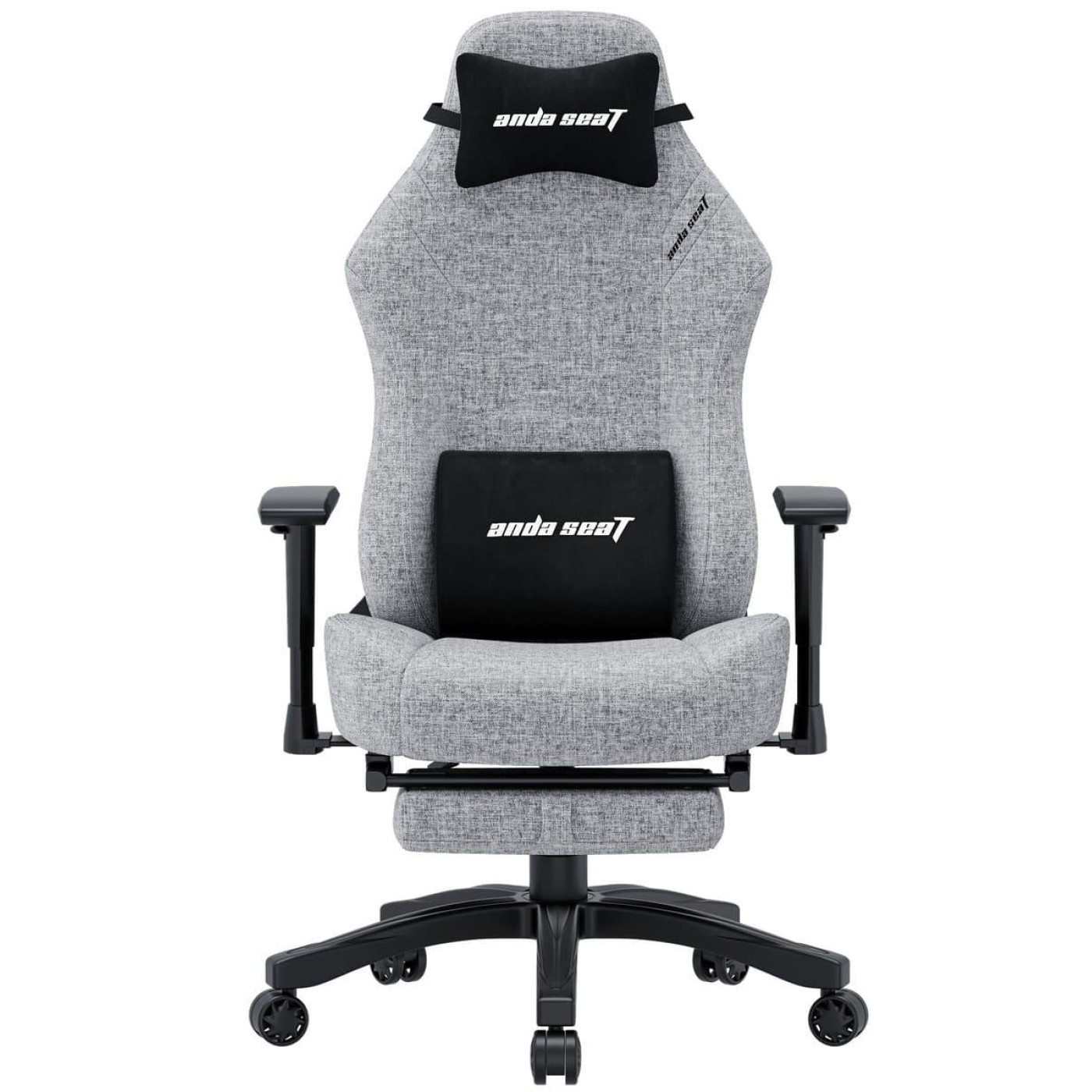 Игровое кресло Anda Seat Luna Pro Gray Fabric Size L (AD18T-44-G-F)