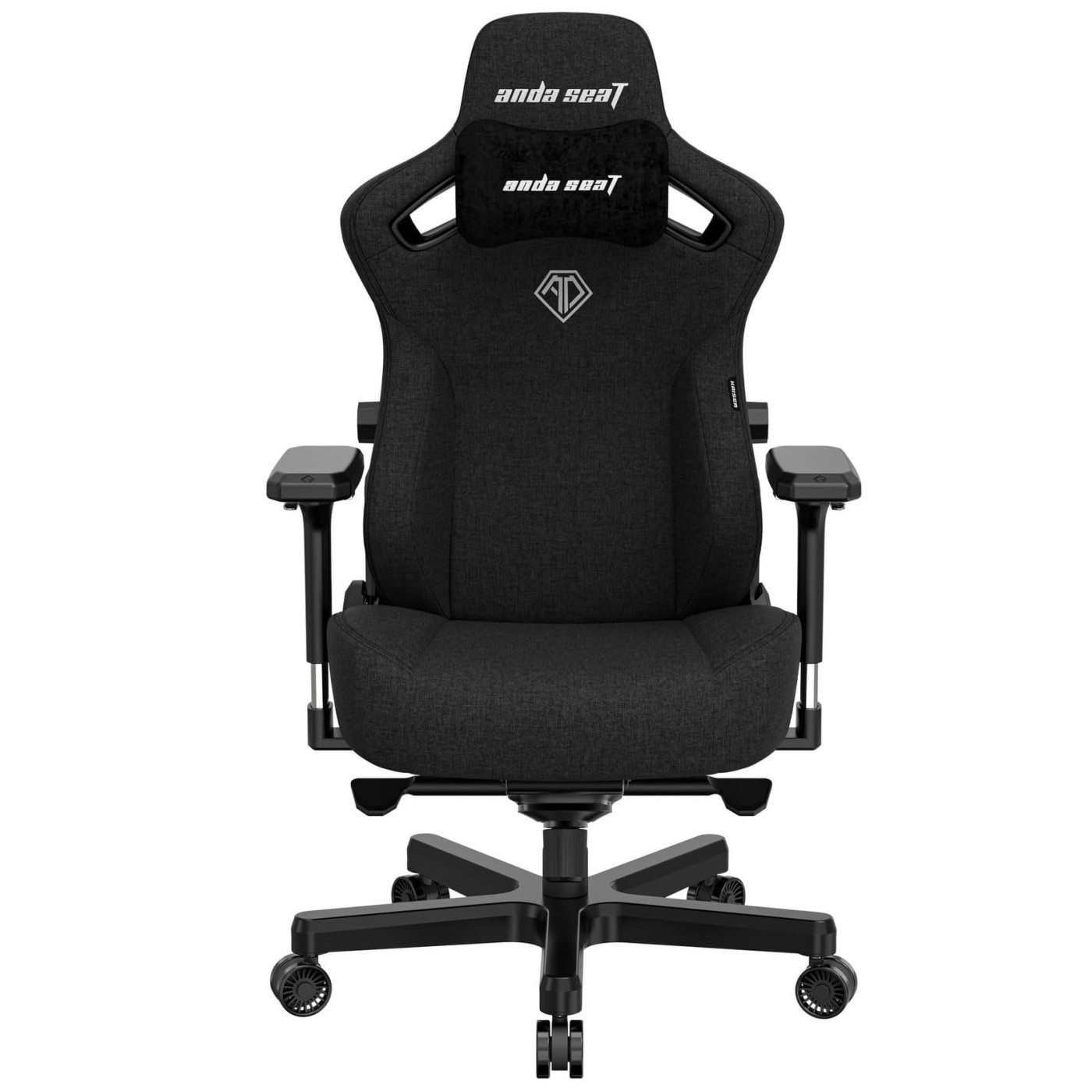 Игровое кресло Anda Seat Kaiser 3 XL Black (AD12YDC-XL-01-B-CF)