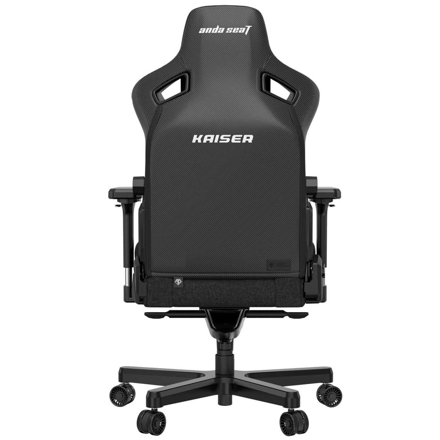 Игровое кресло Anda Seat Kaiser 3 XL Black (AD12YDC-XL-01-B-CF)
