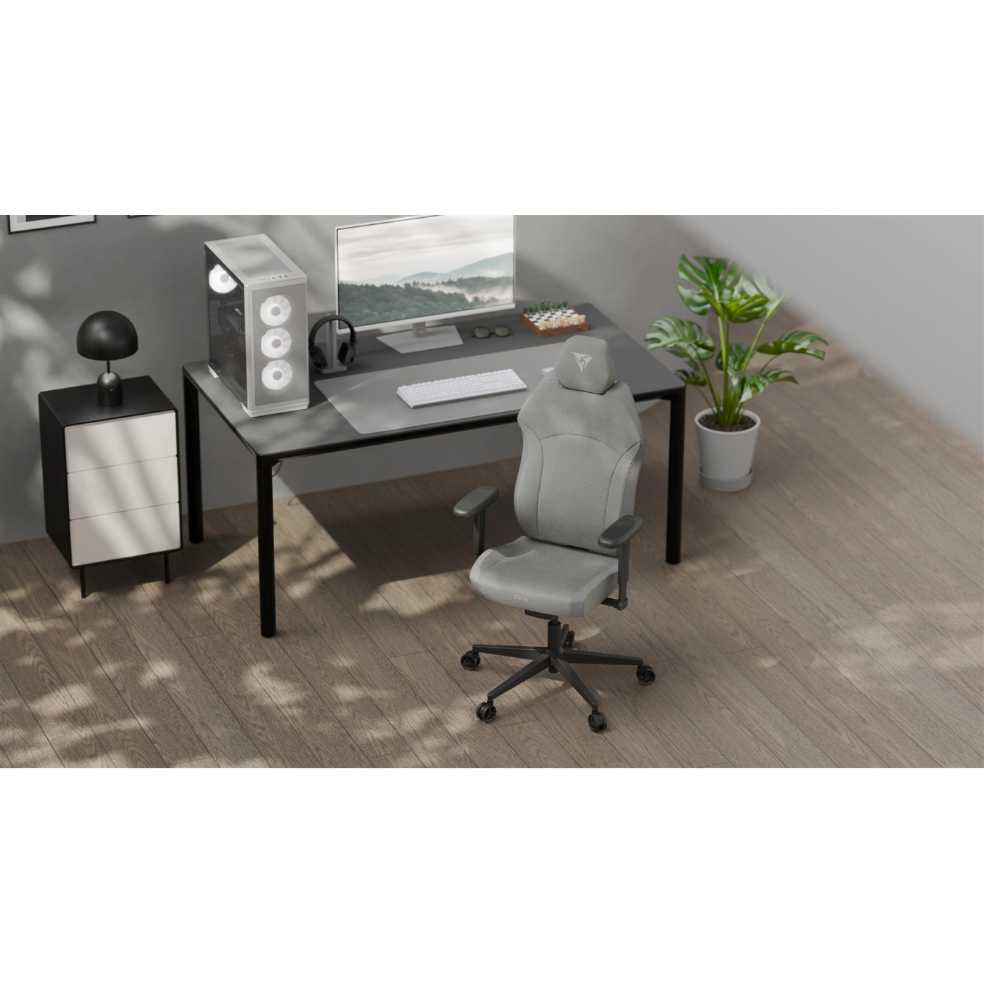Игровое кресло TX3 Solo 360 Loft Air Light Grey (TEGC-2080104.41)