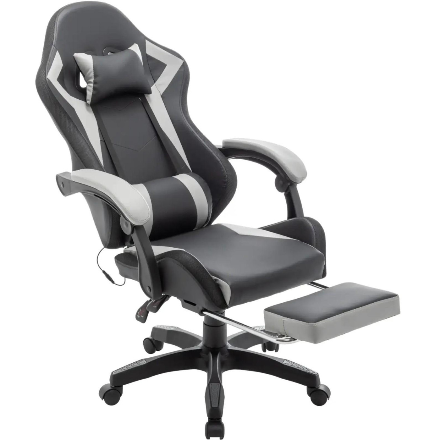 Ігрове крісло AGN AGN09-25 RGB Black Grey (AGN09-25)