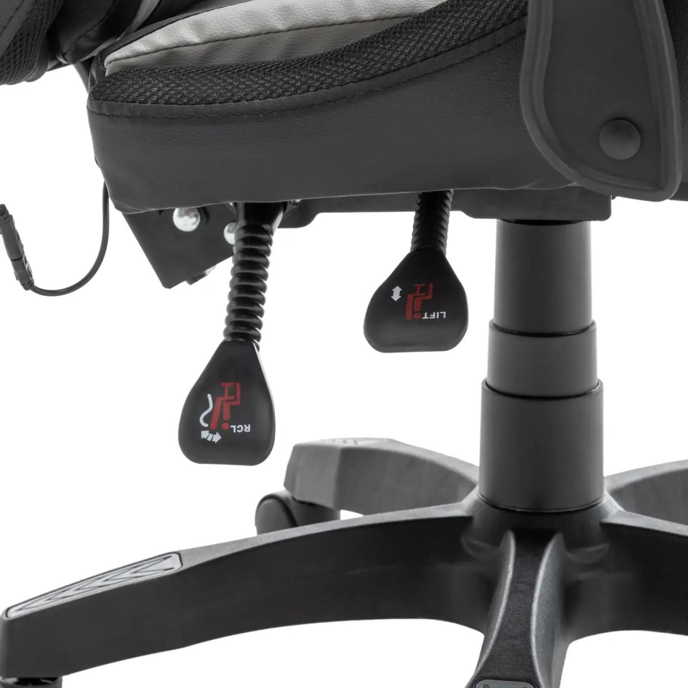 Ігрове крісло AGN AGN09-25 RGB Black Grey (AGN09-25)