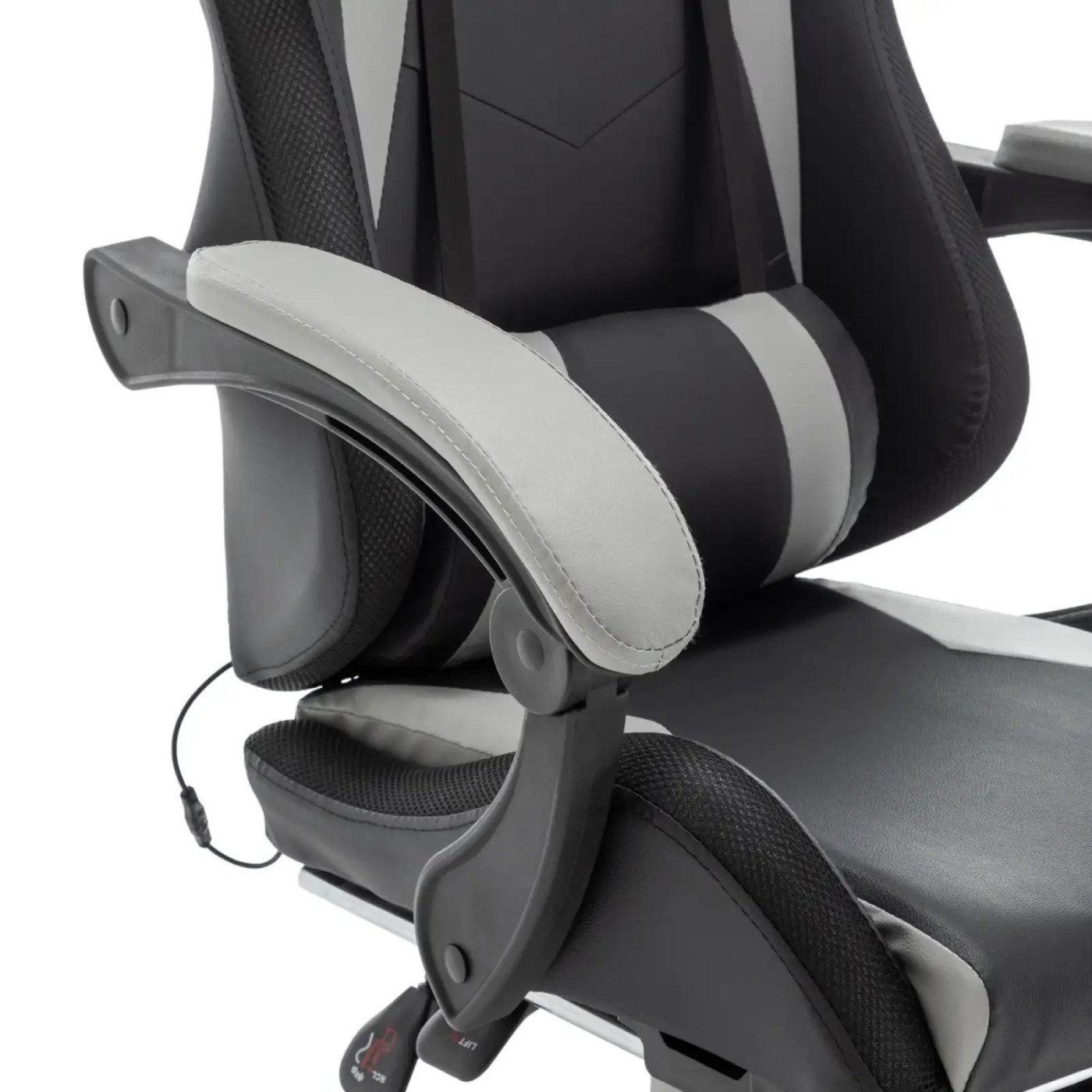 Ігрове крісло AGN AGN09-25 RGB Black Grey (AGN09-25)