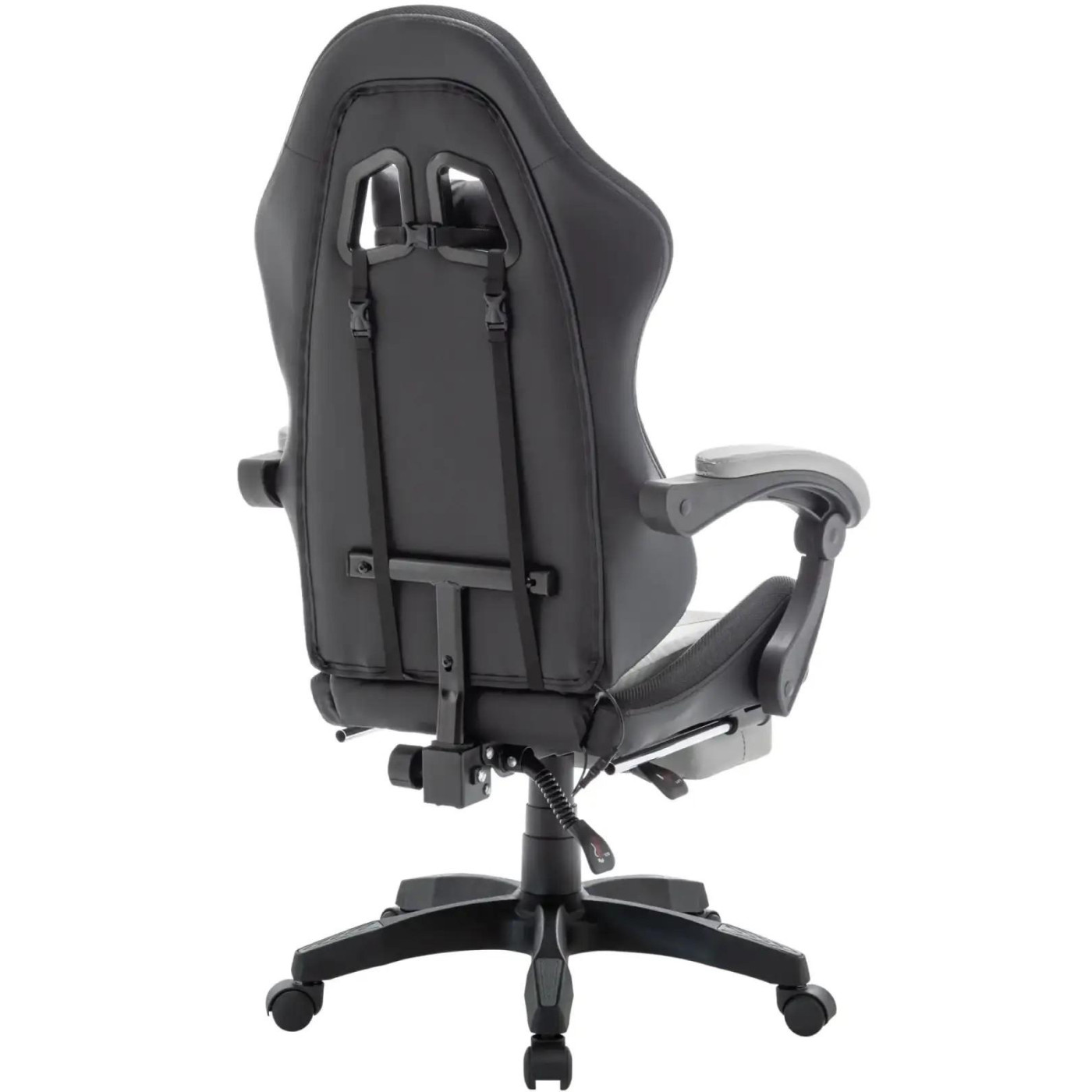 Ігрове крісло AGN AGN09-25 RGB Black Grey (AGN09-25)