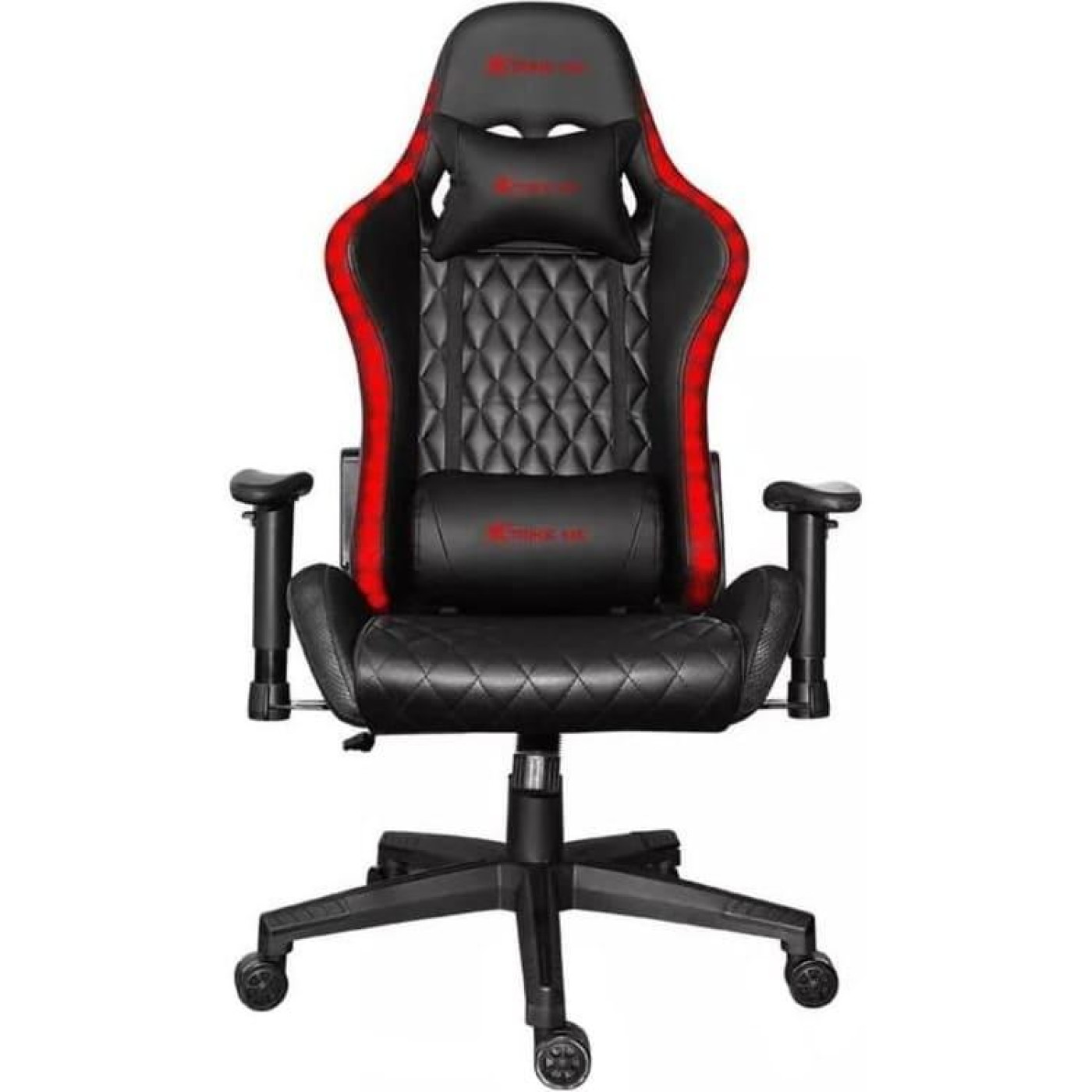 Игровое кресло Xtrike Me Advanced Gaming Chair GC-907 RGB Black Red (GC-907)