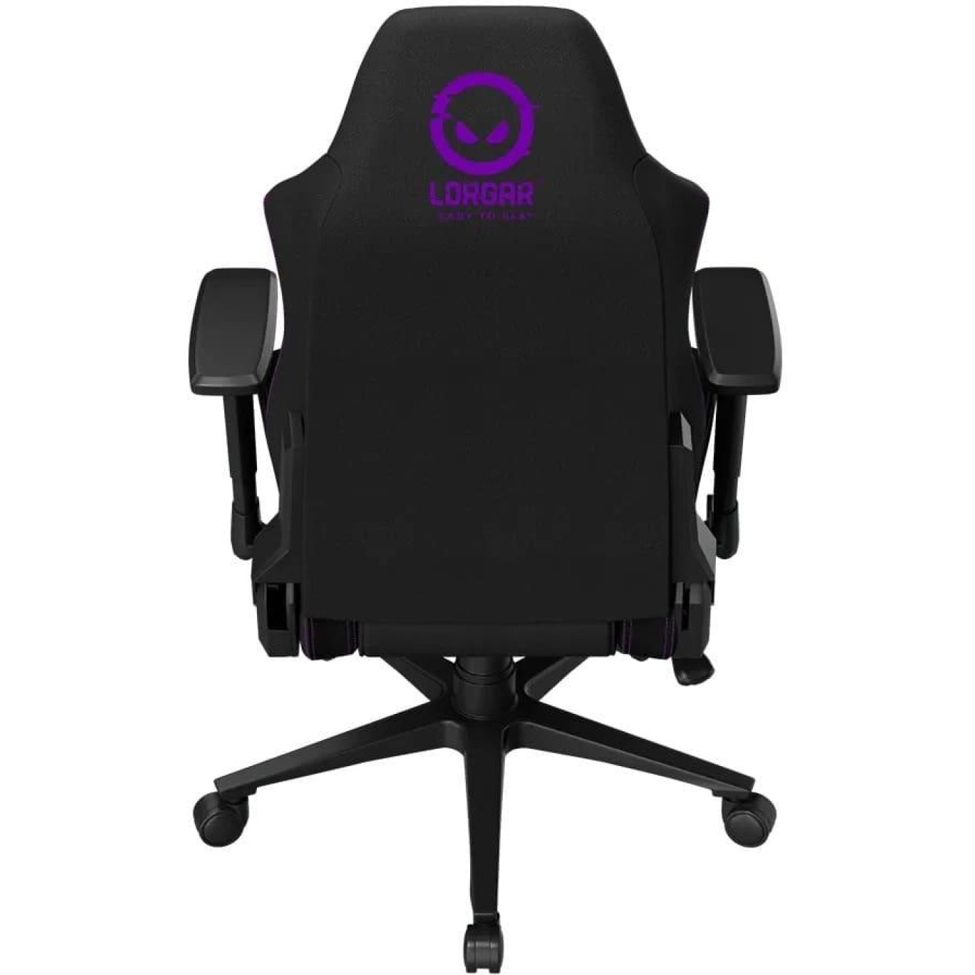 Ігрове крісло Lorgar CHA41 Premium Anti-Stain Fabric Black/Purple (LRG-CHA41-BK-PR)