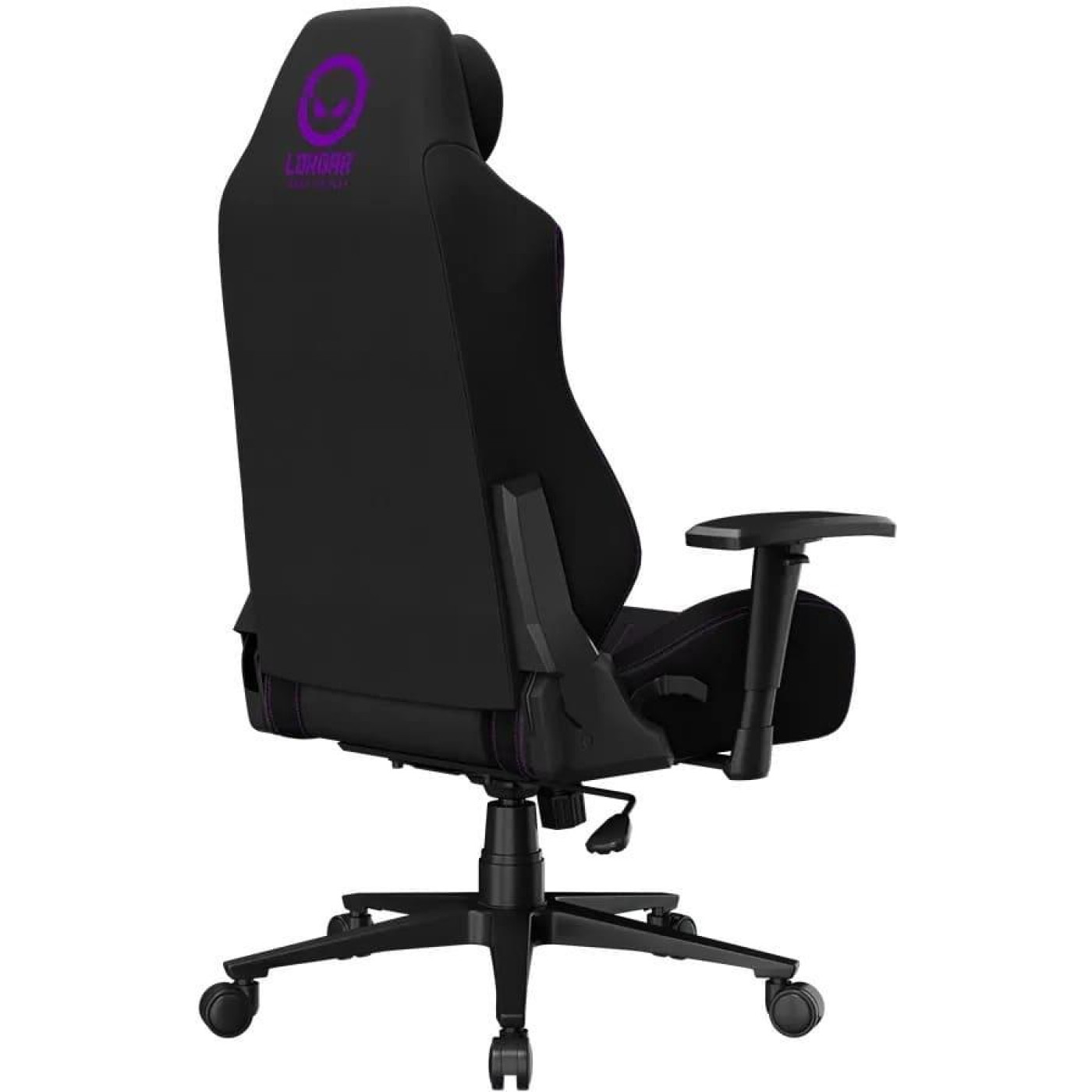 Ігрове крісло Lorgar CHA41 Premium Anti-Stain Fabric Black/Purple (LRG-CHA41-BK-PR)