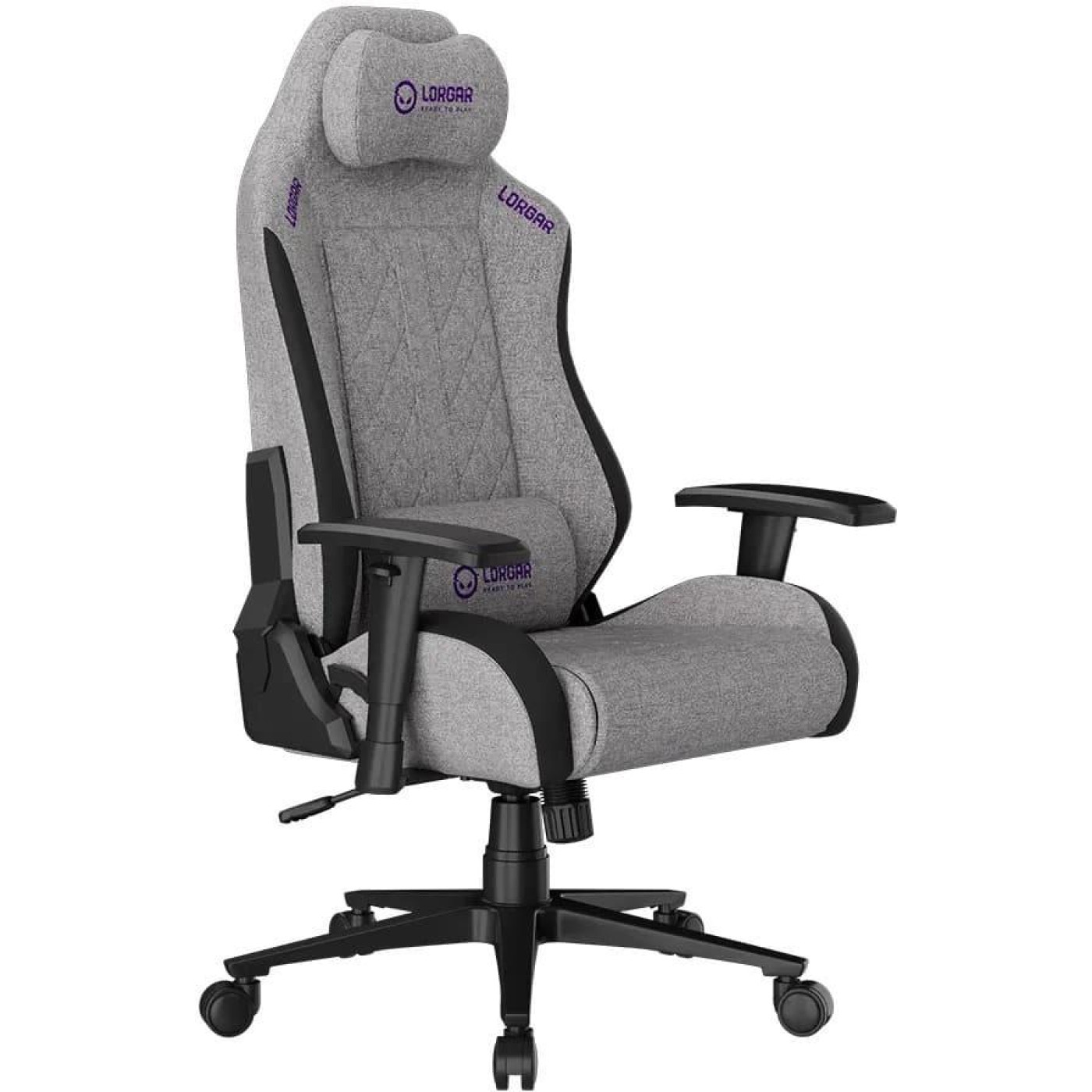 Ігрове крісло Lorgar CHA41 Premium Anti-Stain Fabric Grey (LRG-CHA41-GY)