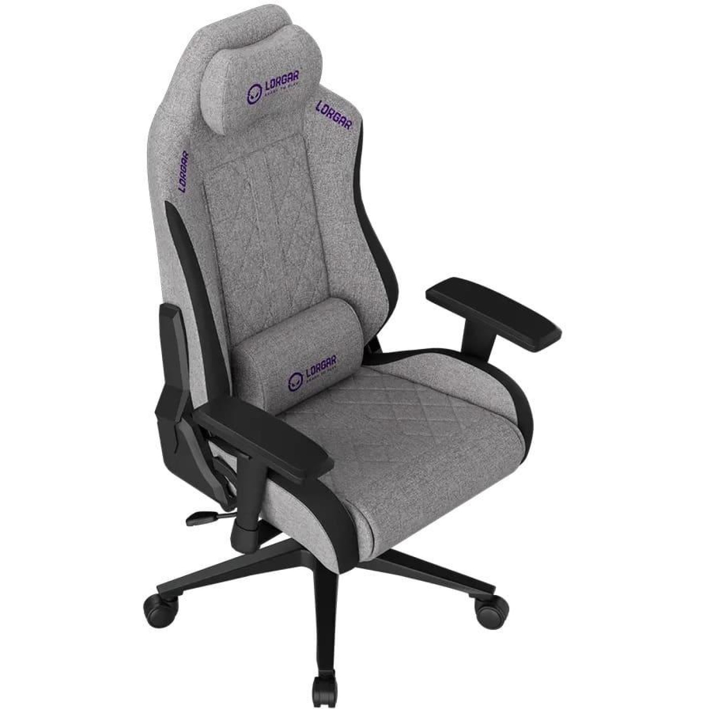 Ігрове крісло Lorgar CHA41 Premium Anti-Stain Fabric Grey (LRG-CHA41-GY)