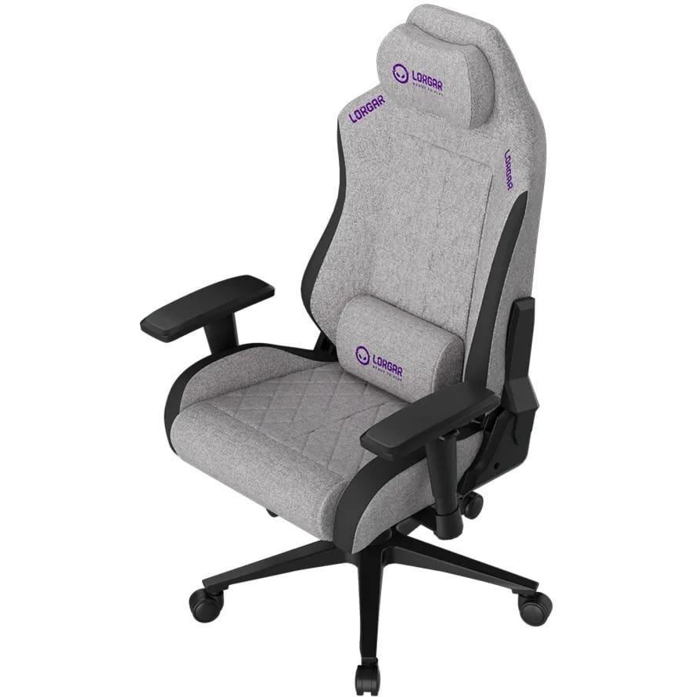 Ігрове крісло Lorgar CHA41 Premium Anti-Stain Fabric Grey (LRG-CHA41-GY)