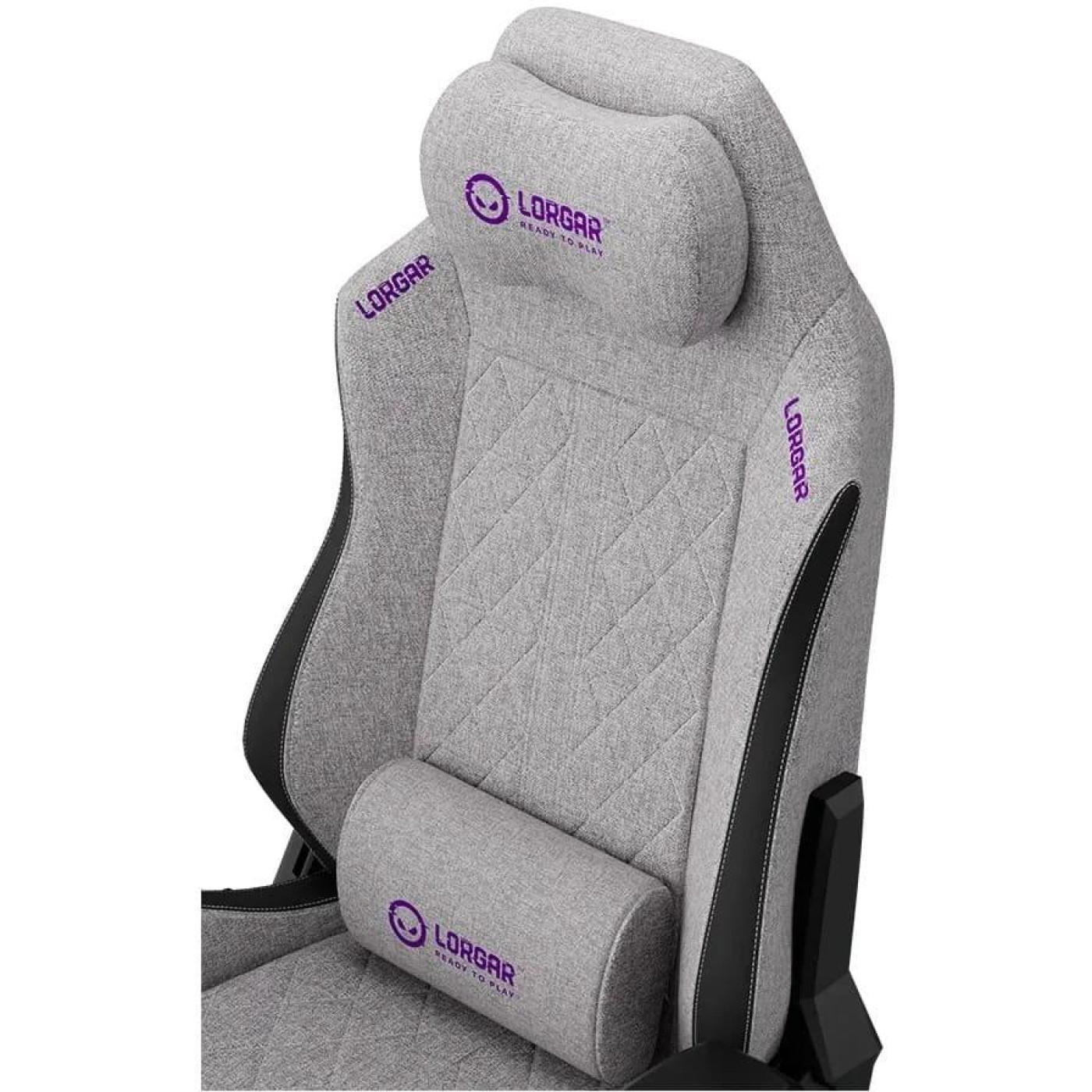 Ігрове крісло Lorgar CHA41 Premium Anti-Stain Fabric Grey (LRG-CHA41-GY)