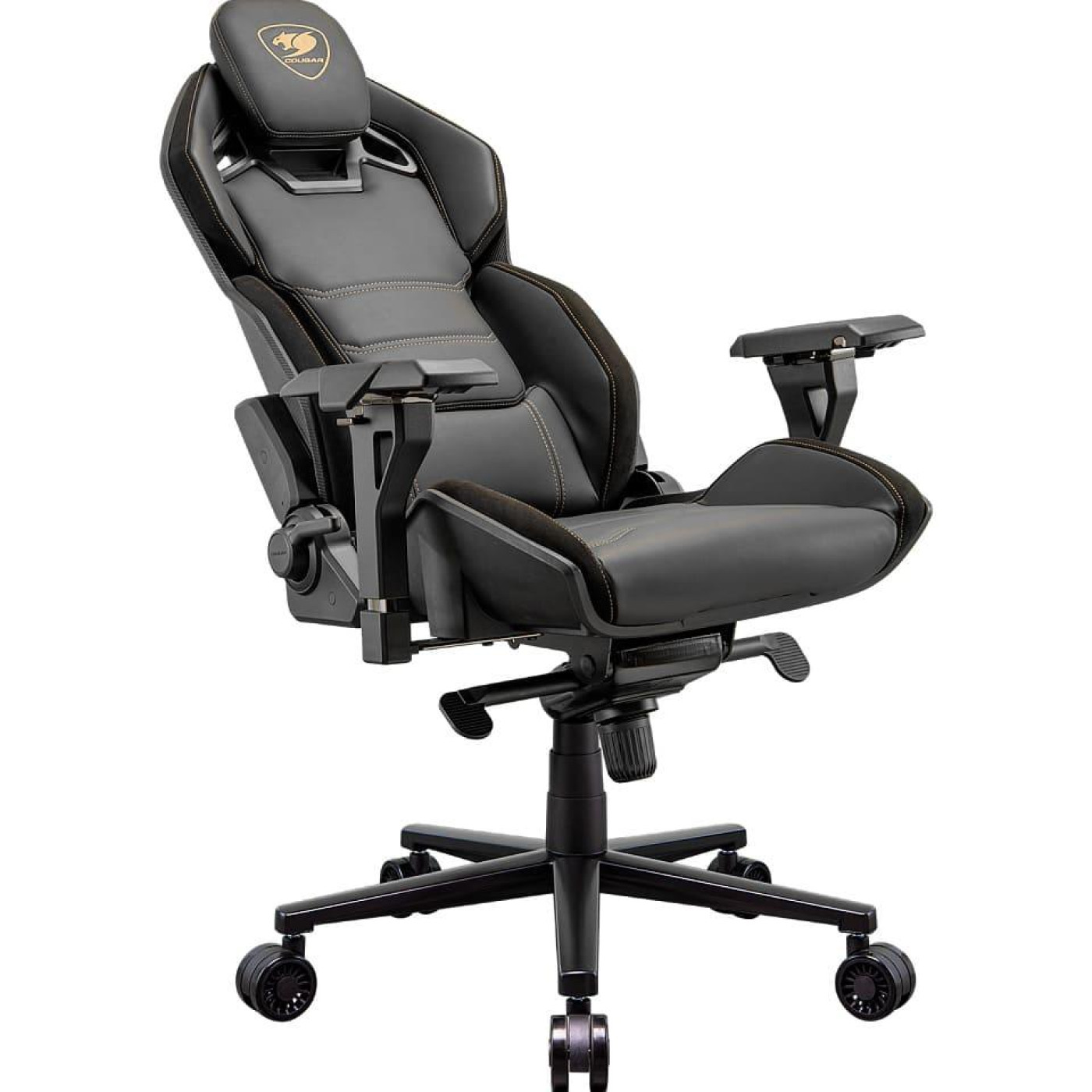 Игровое кресло Cougar Hotrod Royal Black/Yellow (Hotrod Royal)