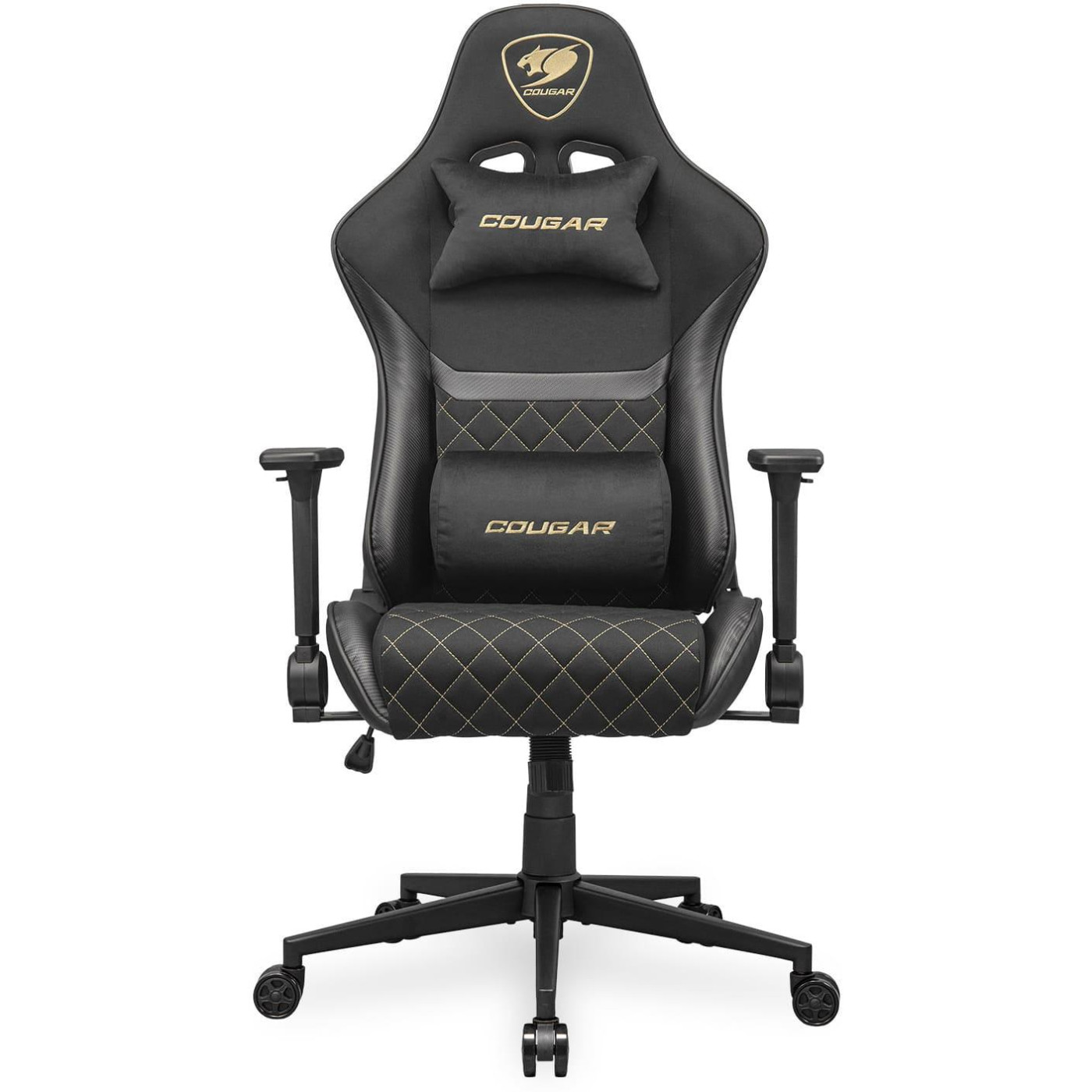 Игровое кресло Cougar Armor One V2 Gold F Black (ARMOR ONE V2 BLACK F)