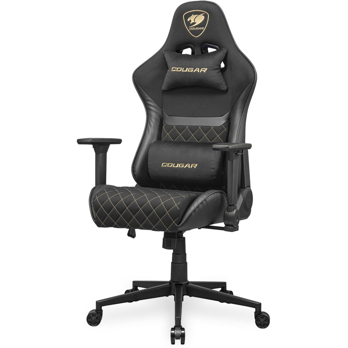 Игровое кресло Cougar Armor One V2 Gold F Black (ARMOR ONE V2 BLACK F)