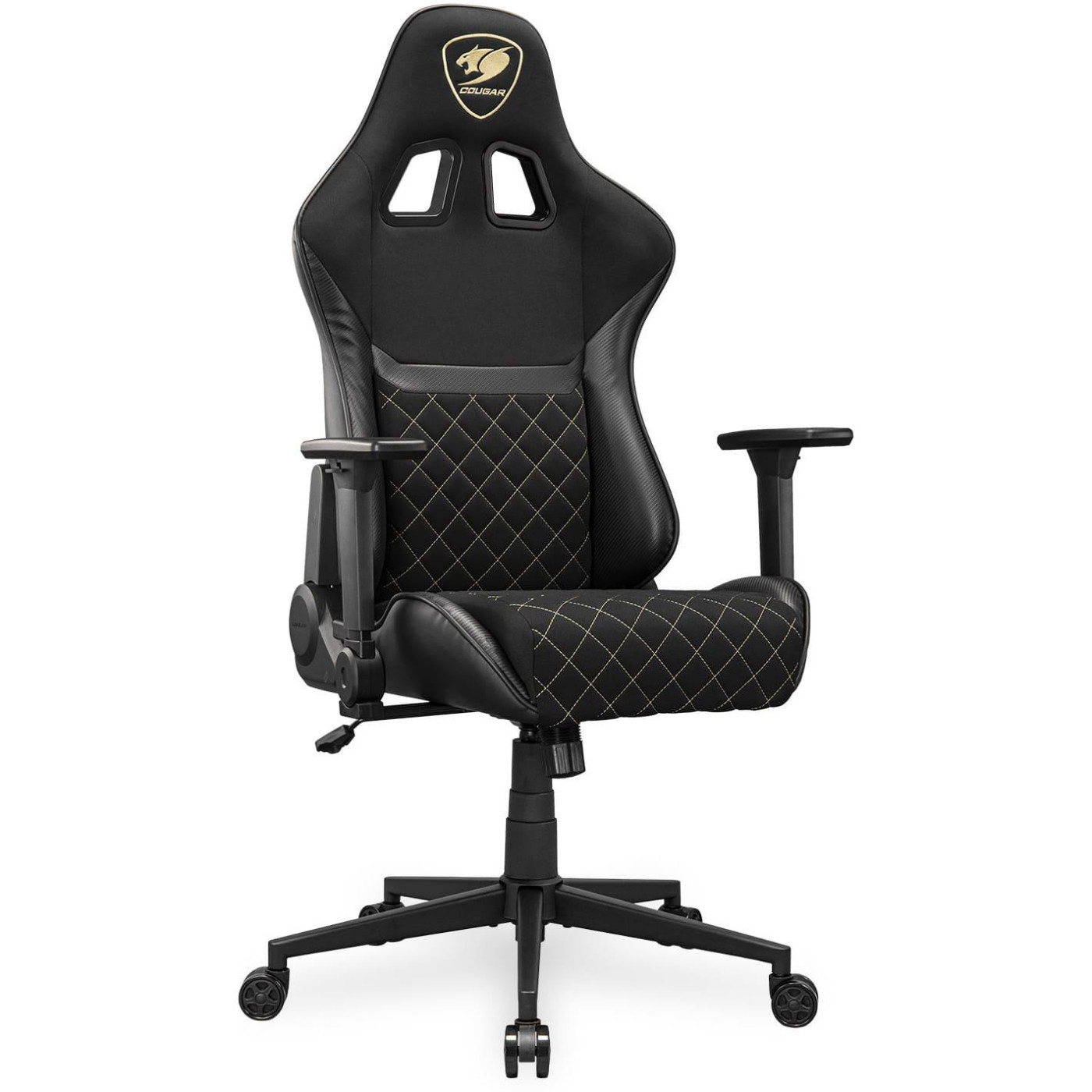 Игровое кресло Cougar Armor One V2 Gold F Black (ARMOR ONE V2 BLACK F)