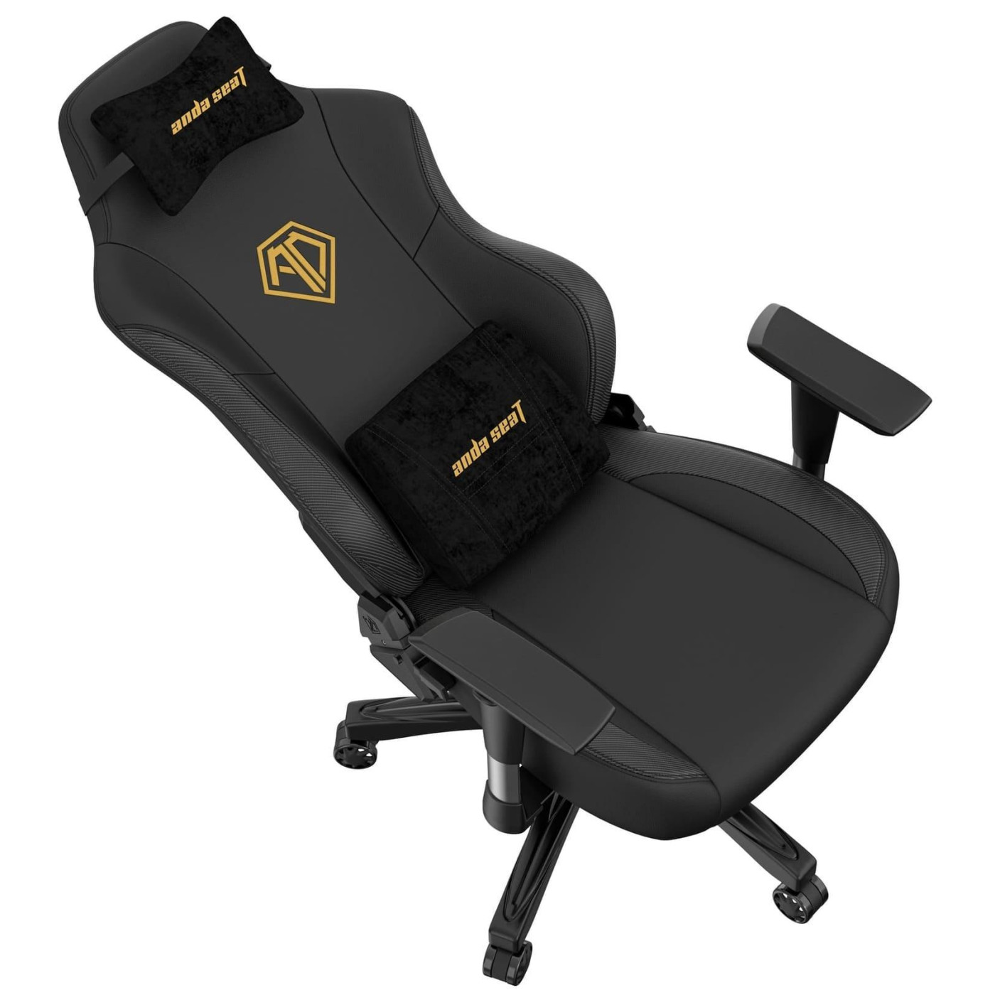 Ігрове крісло Anda Seat Phantom 3 L Black-Gold (AD18Y-06-B-PV/C)