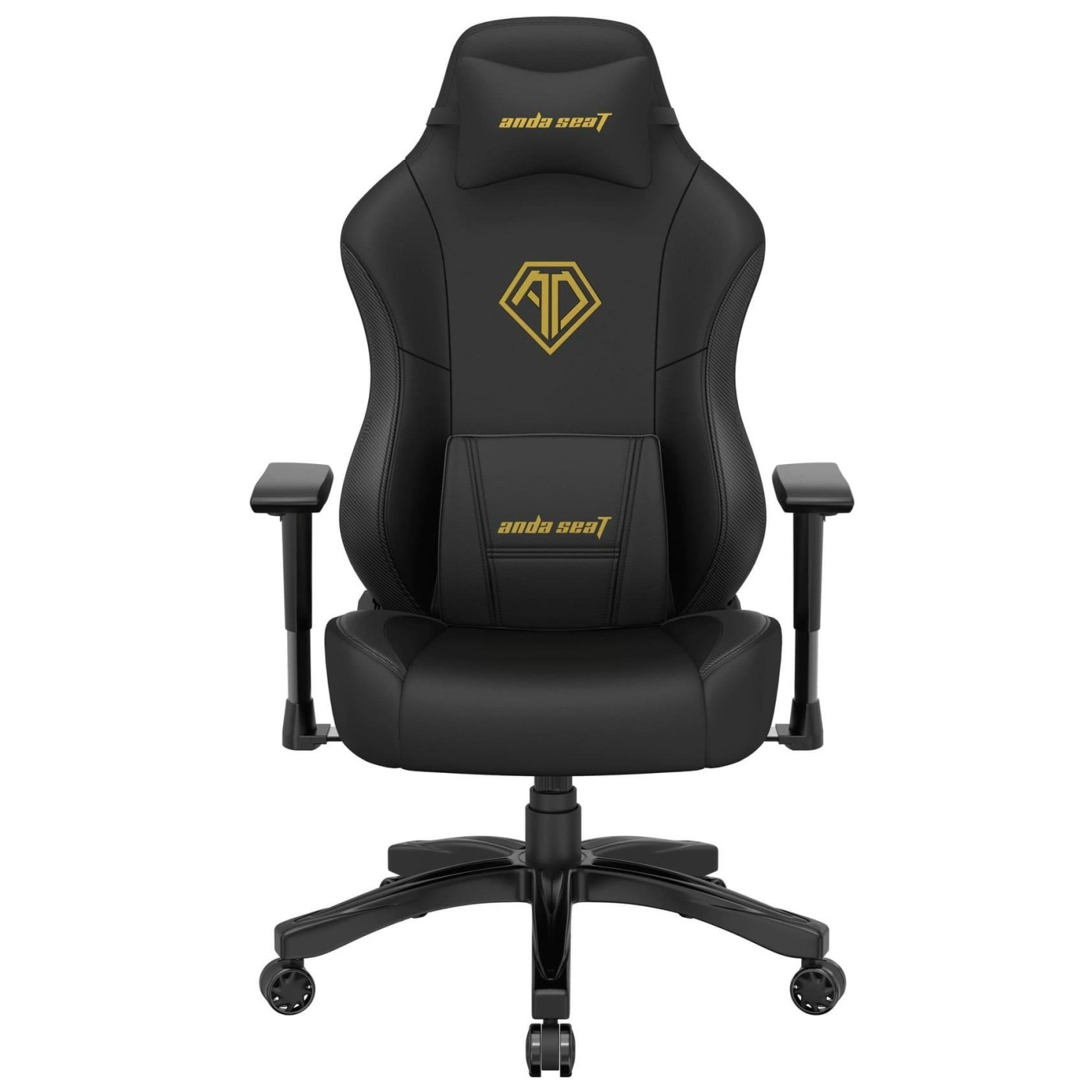 Ігрове крісло Anda Seat Phantom 3 L Black-Gold (AD18Y-06-B-PV/C)