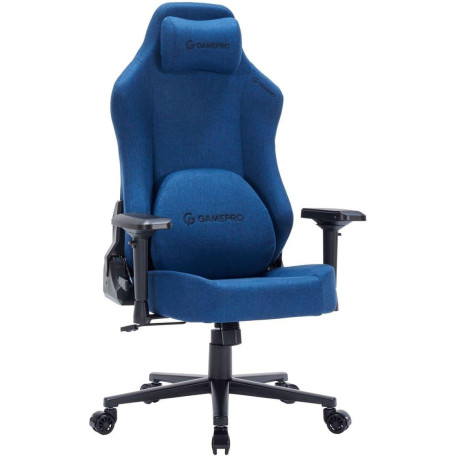 Ігрове крісло GamePro FGC750DB Fabric Dark Blue (FGC750DB)