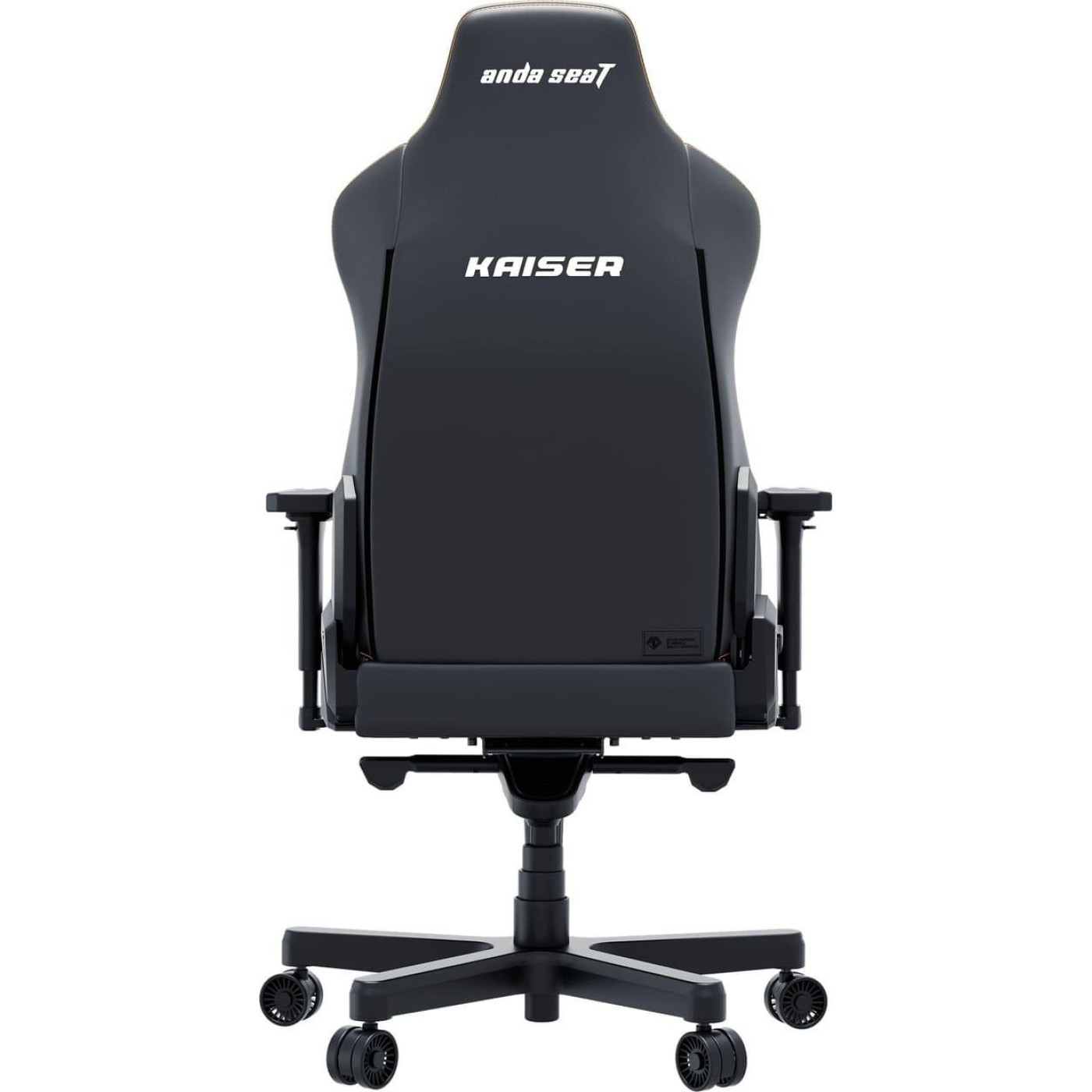 Игровое кресло Anda Seat Kaiser 3E Black PVC Size XL (AD23YC-XL-08-B-PV/C-B01)
