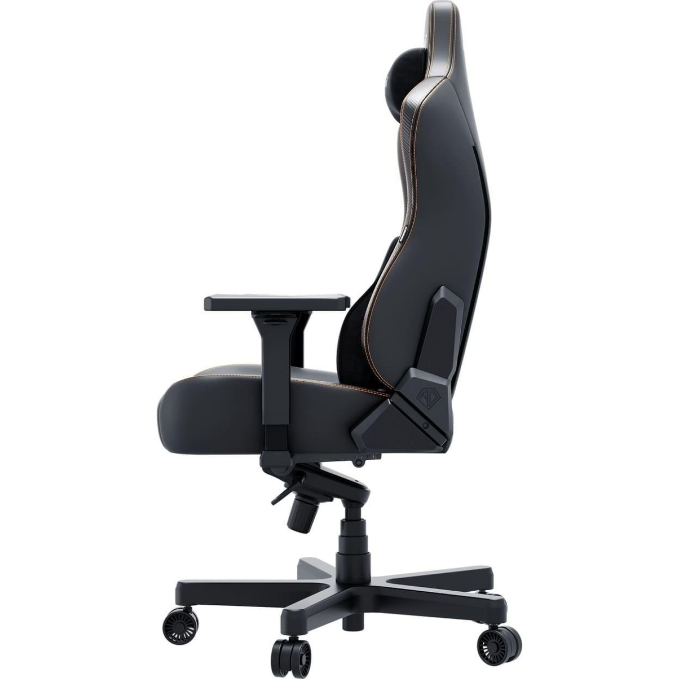 Игровое кресло Anda Seat Kaiser 3E Black PVC Size XL (AD23YC-XL-08-B-PV/C-B01)