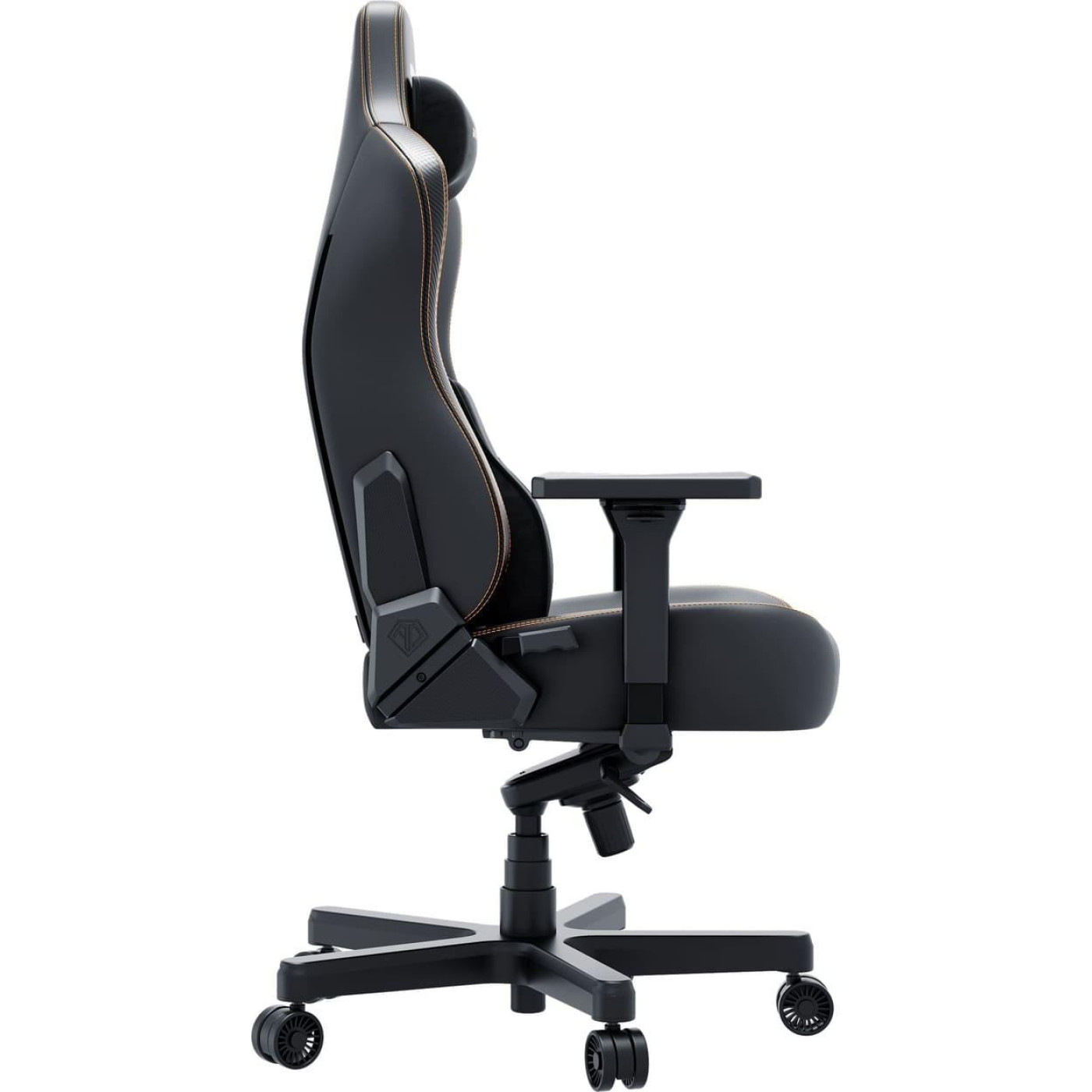 Игровое кресло Anda Seat Kaiser 3E Black PVC Size XL (AD23YC-XL-08-B-PV/C-B01)
