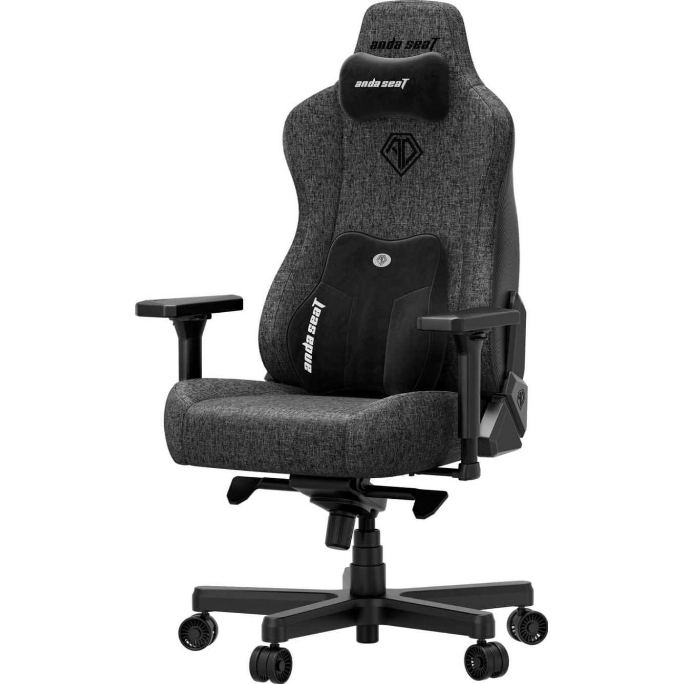 Игровое кресло Anda Seat Kaiser 3E Dark Grey Fabric Size XL (AD23YC-XL-09-GB-CF-G01)