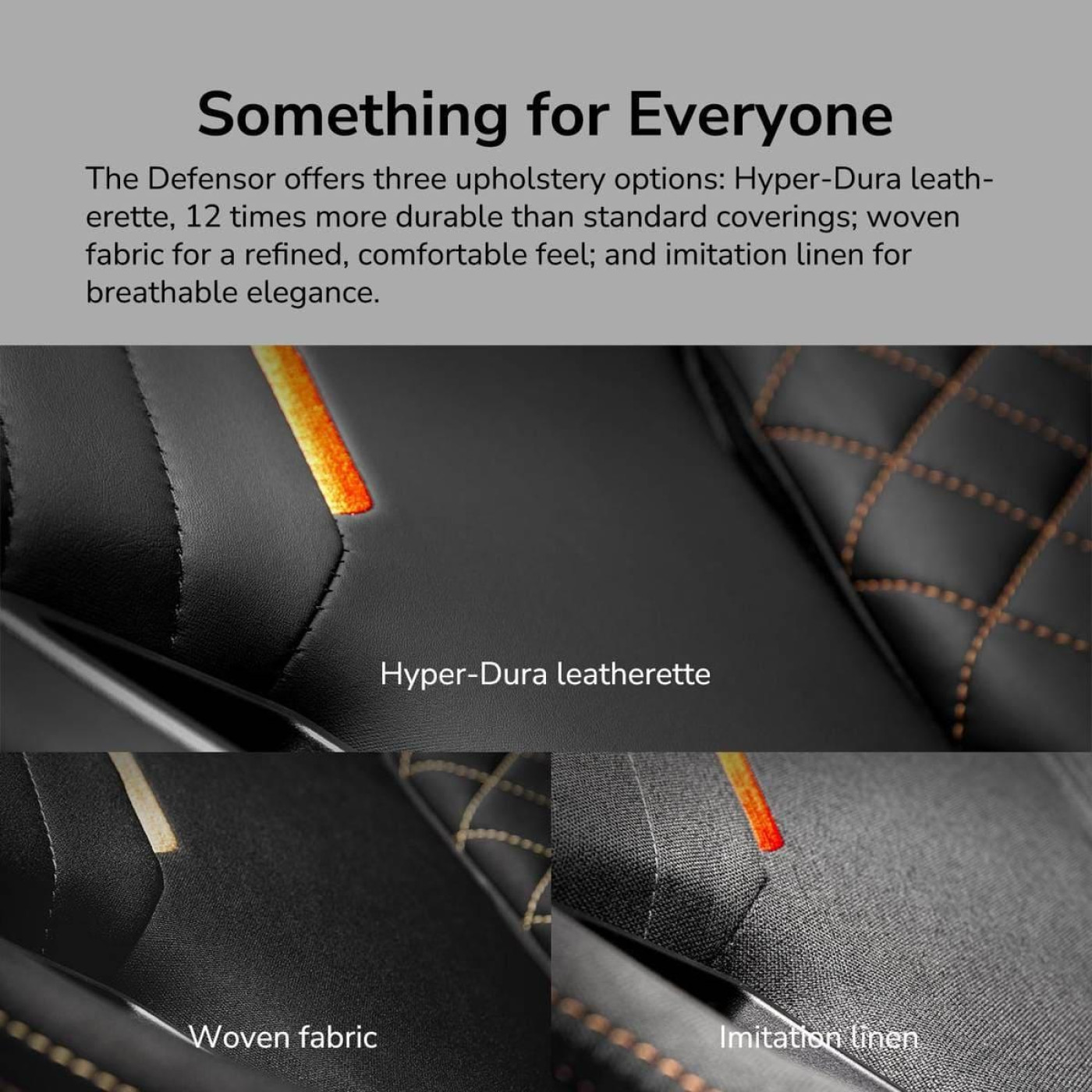 Ігрове крісло Cougar Defensor Black Orange (DEFENSOR)