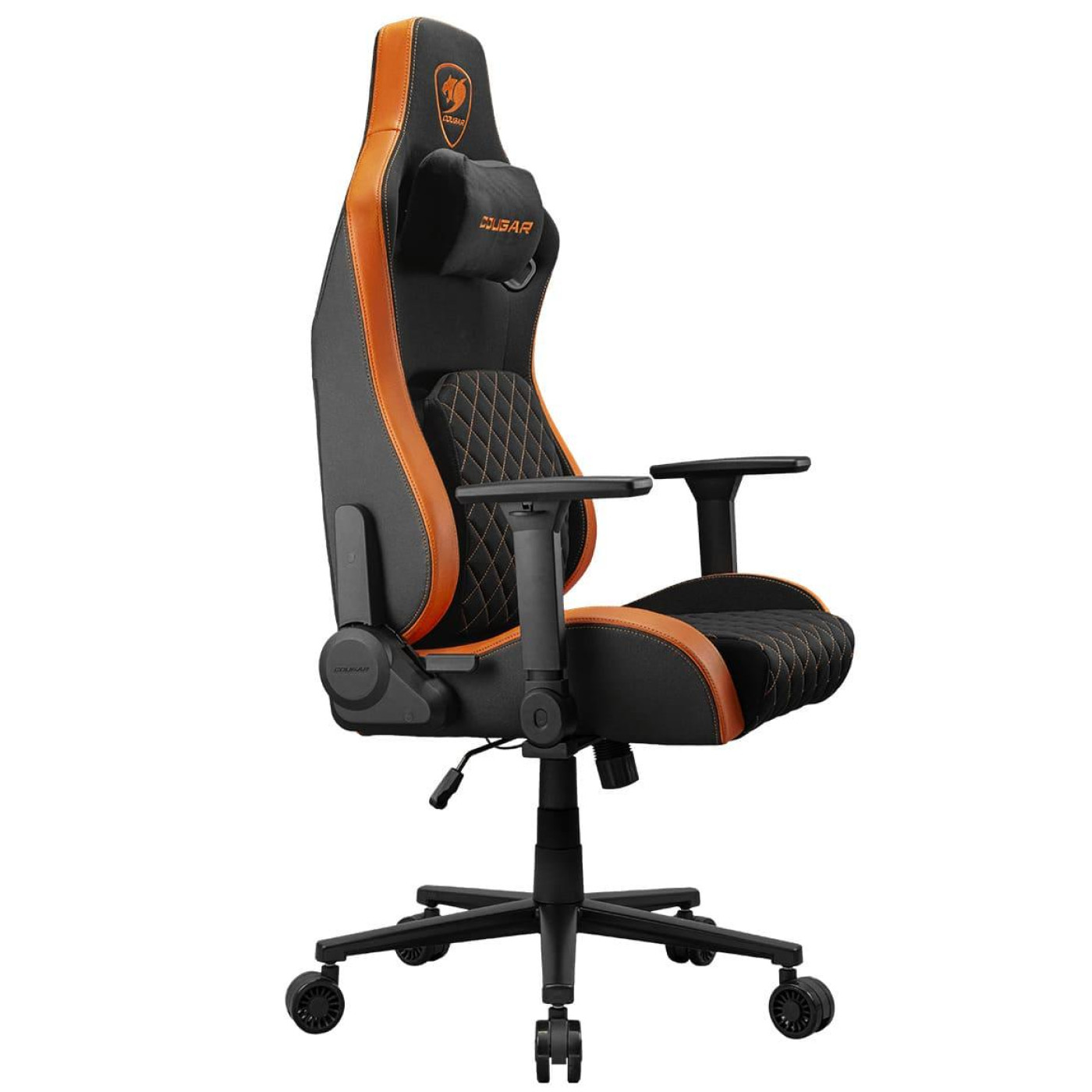 Игровое кресло Cougar Defensor F Black Orange (DEFENSOR F)