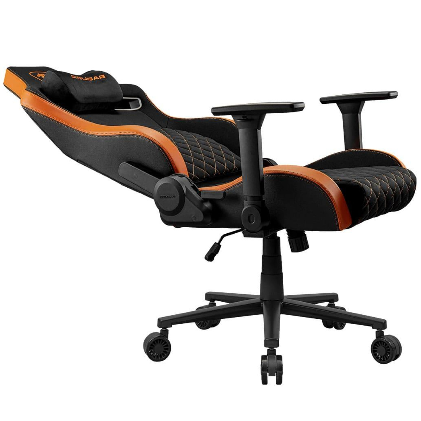 Игровое кресло Cougar Defensor F Black Orange (DEFENSOR F)