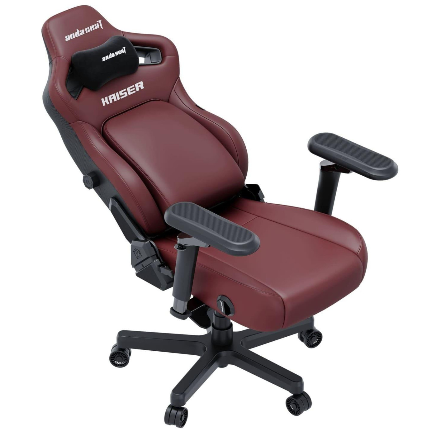 Игровое кресло Anda Seat Kaiser 4 V2 Size XL Maroon PVC (AD12YDDC-XLL-20-A-PV/C-03)
